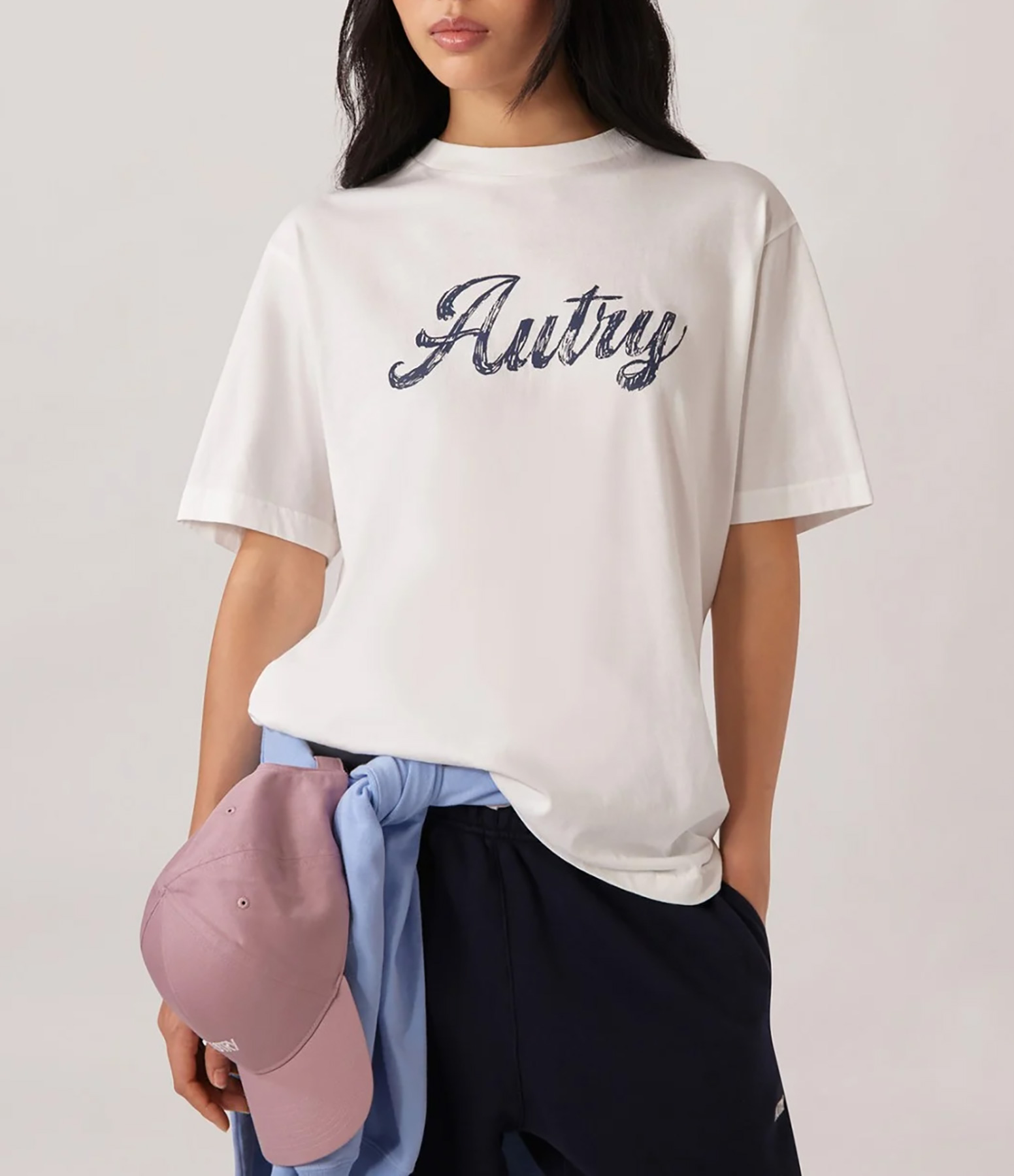 Tee-shirt Homme Main Coton White