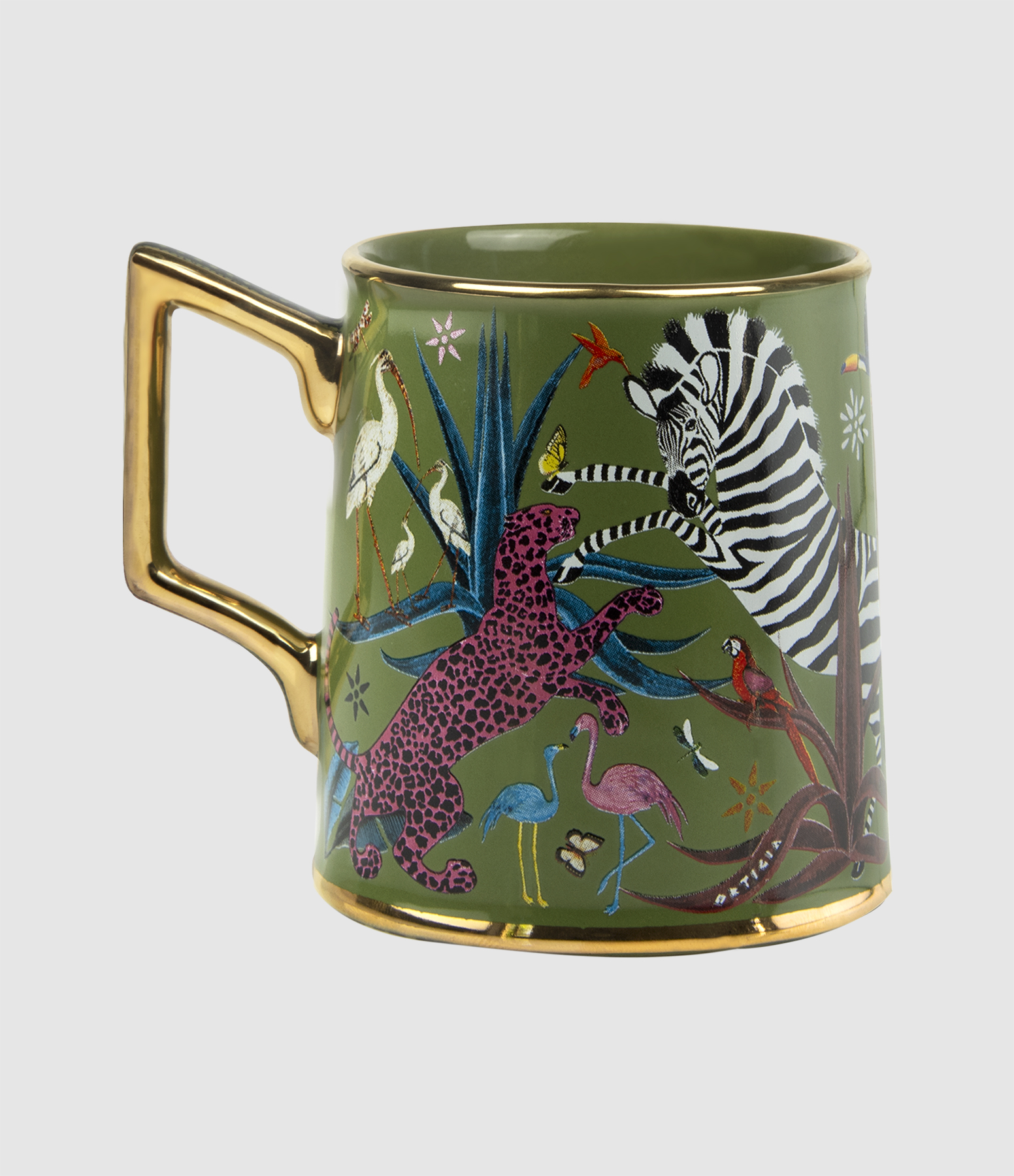 Tasse Jungle Ceramic  Vert