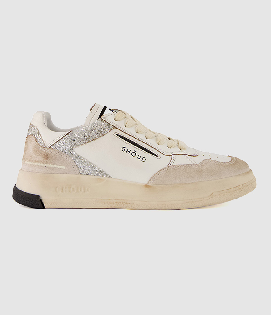 Baskets Tweener White Silver