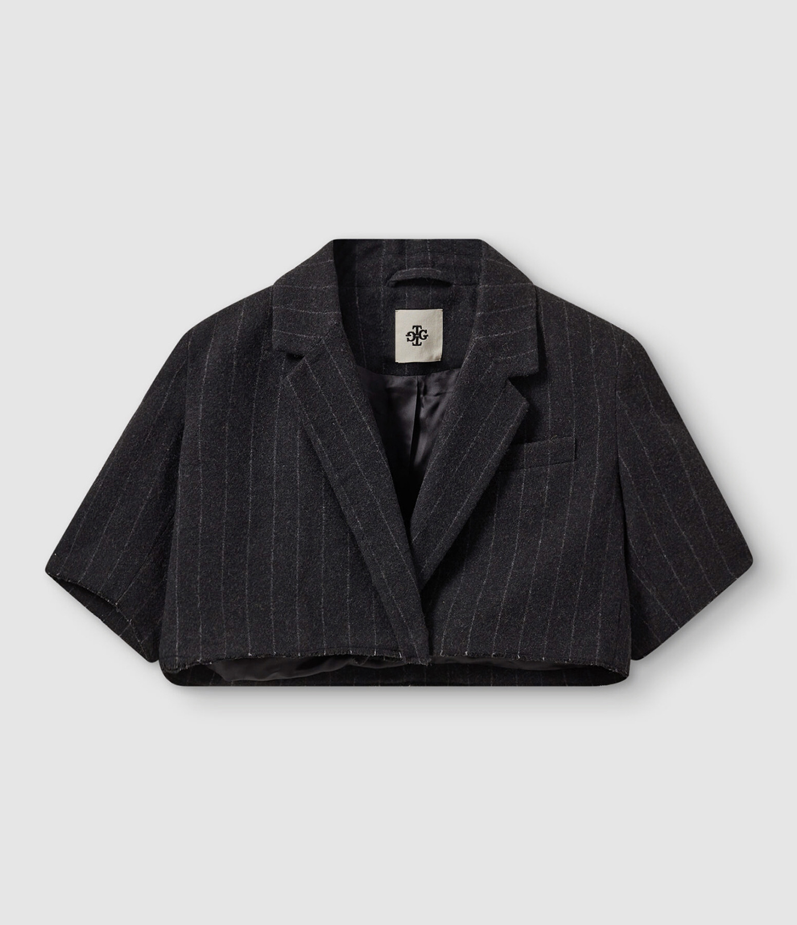 Blazer Richard Crop  Print
