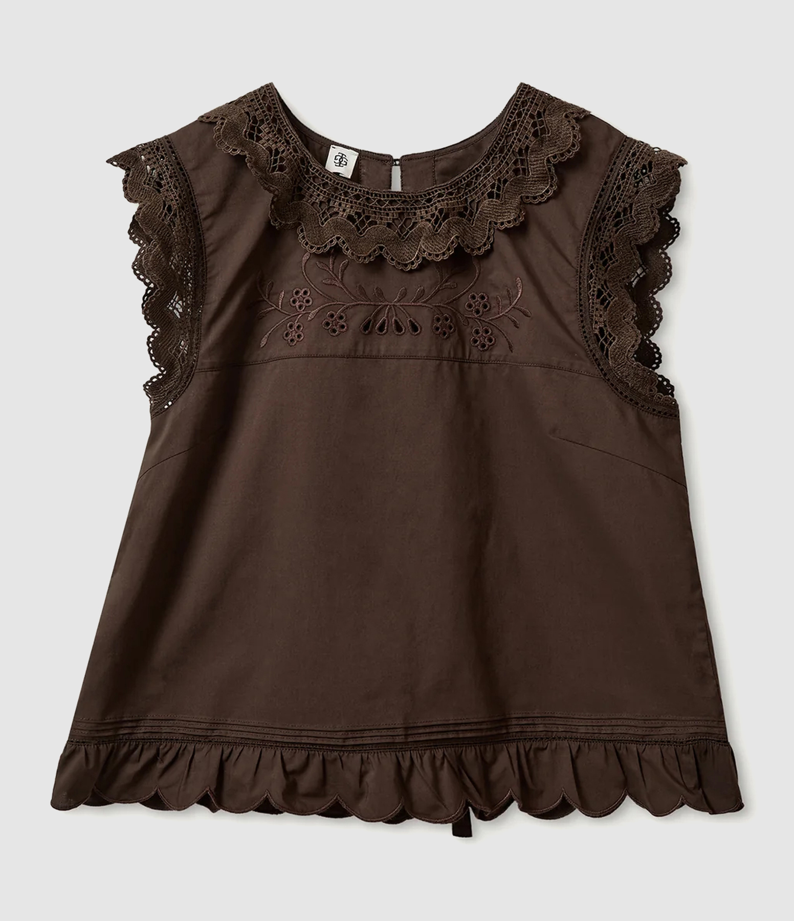 Blouse Kirsten Chocolate