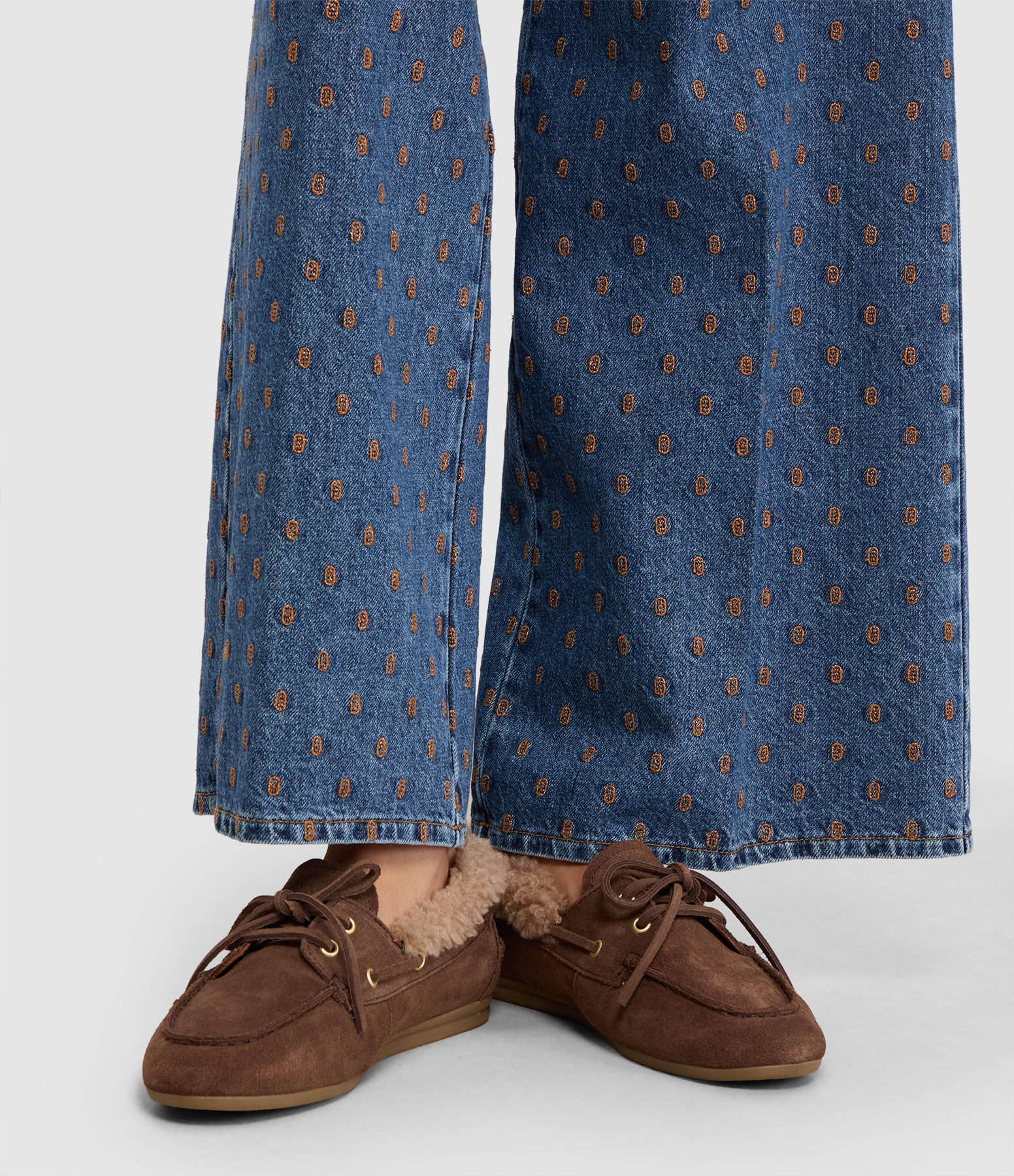 Mocassins Nahua Winter Gold Volcano Sand