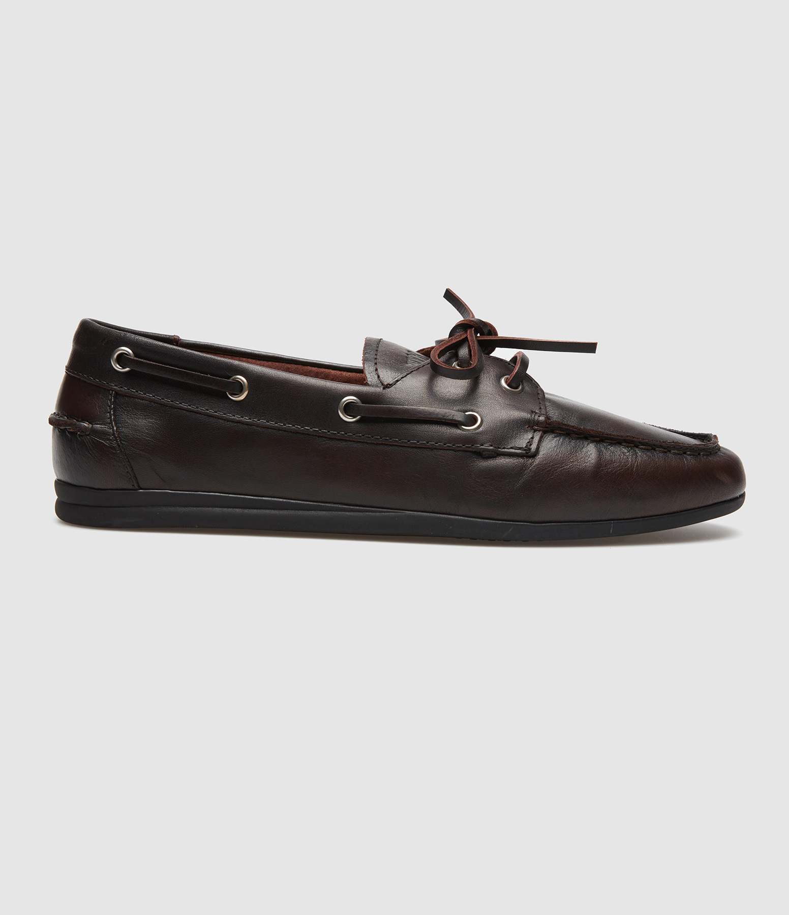Mocassins Tl-Nahua Cuir Marron-1506