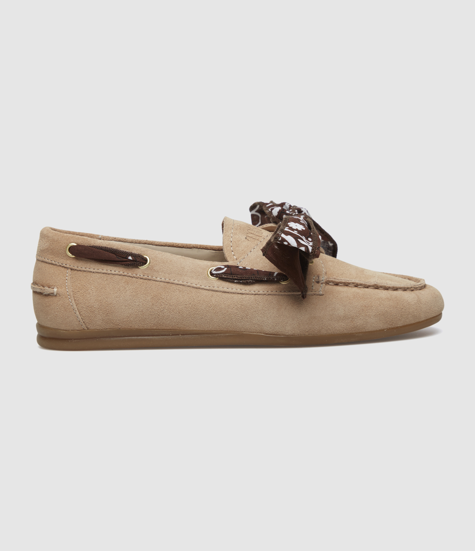 Mocassins Tl-Nahua Bandana Sabbia Marron
