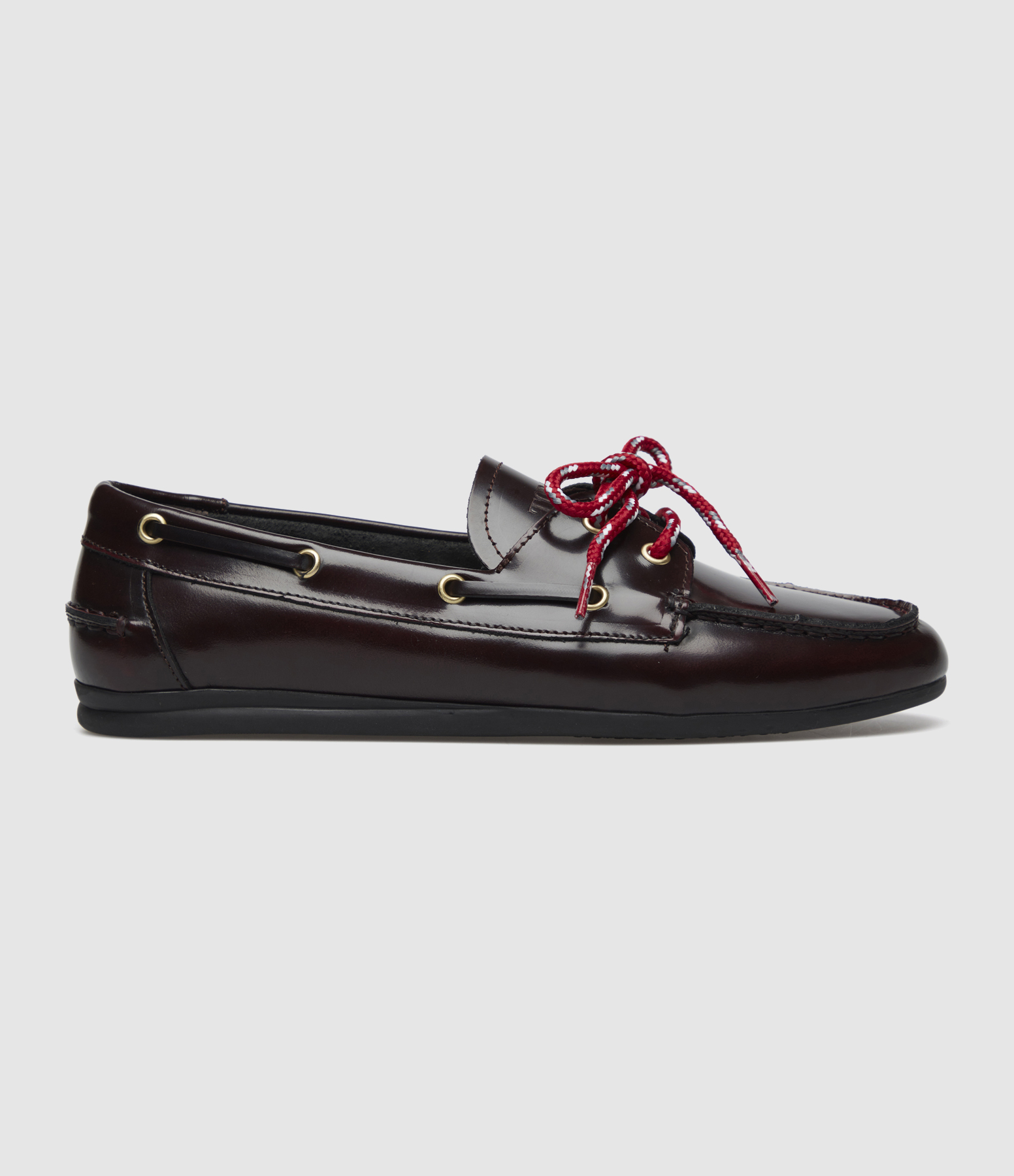 Mocassins Tl-Nahua Cuir Gold Vino