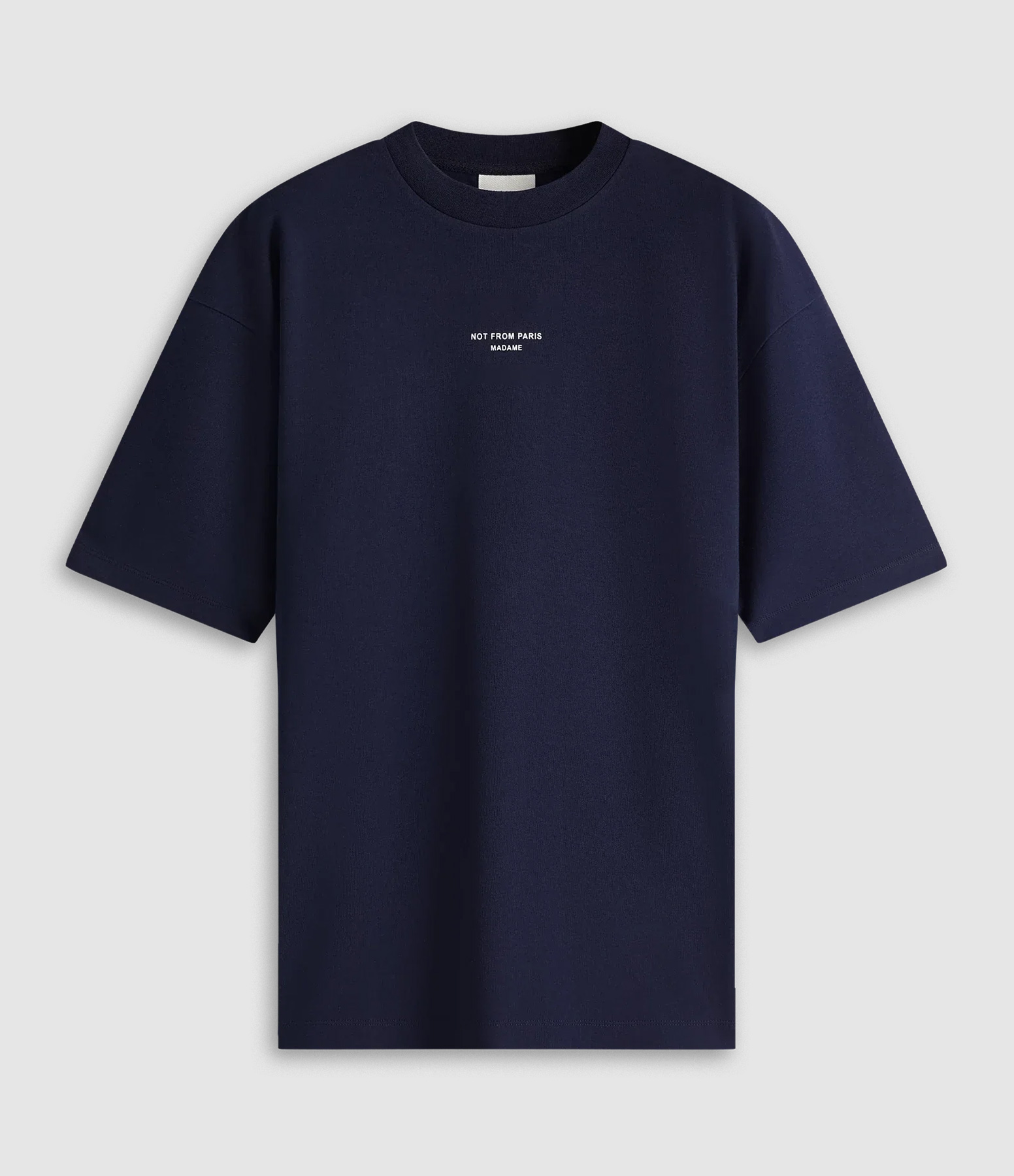 Tee-shirt Slogan Classique Navy