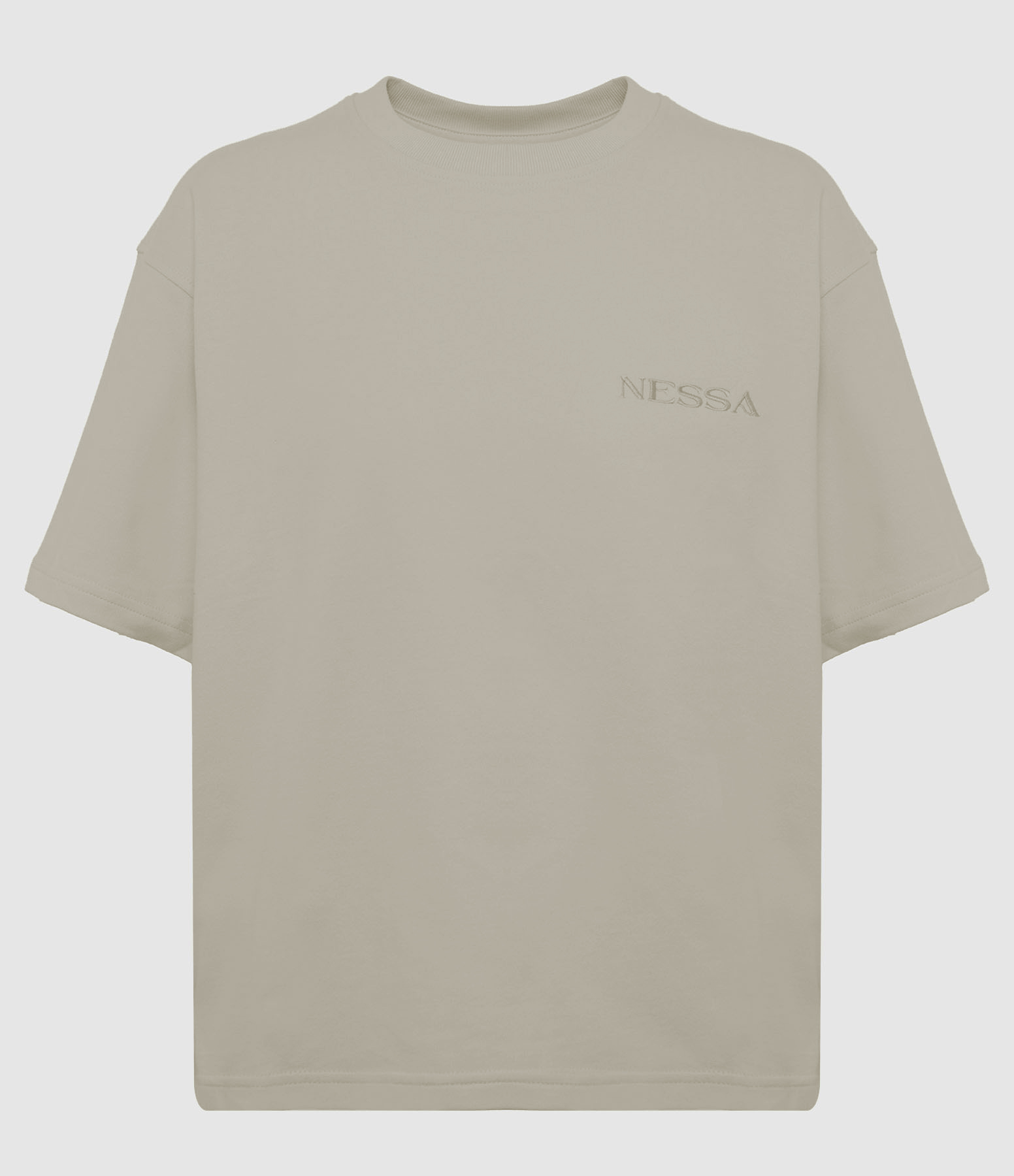 Tee-shirt Coton Cendre