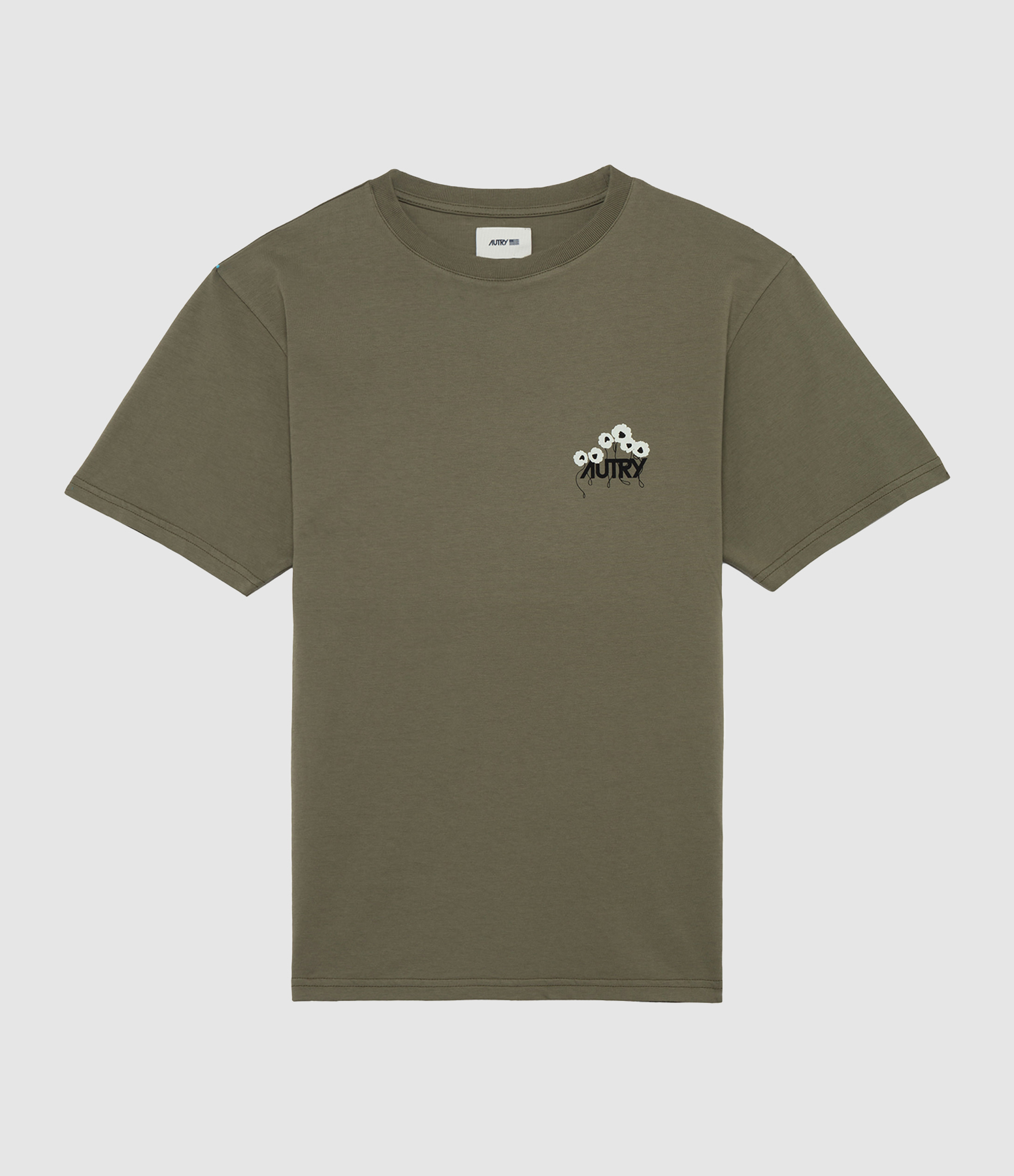Tee-shirt Unisexe Coton Kaki