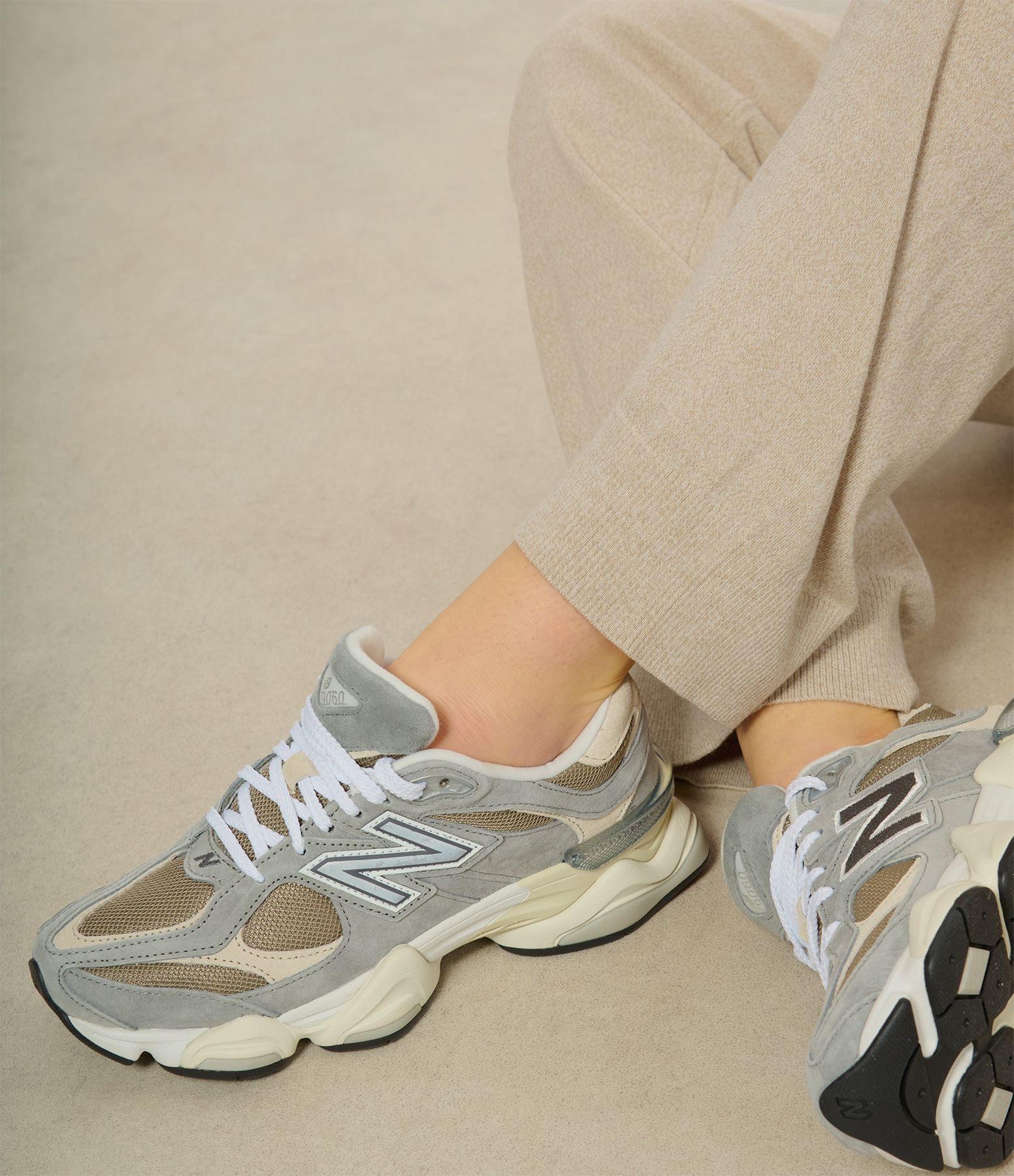 Baskets 9060 Slate Grey