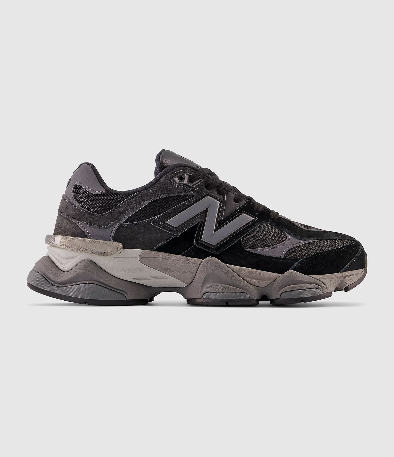 Baskets 9060 Cuir Noir