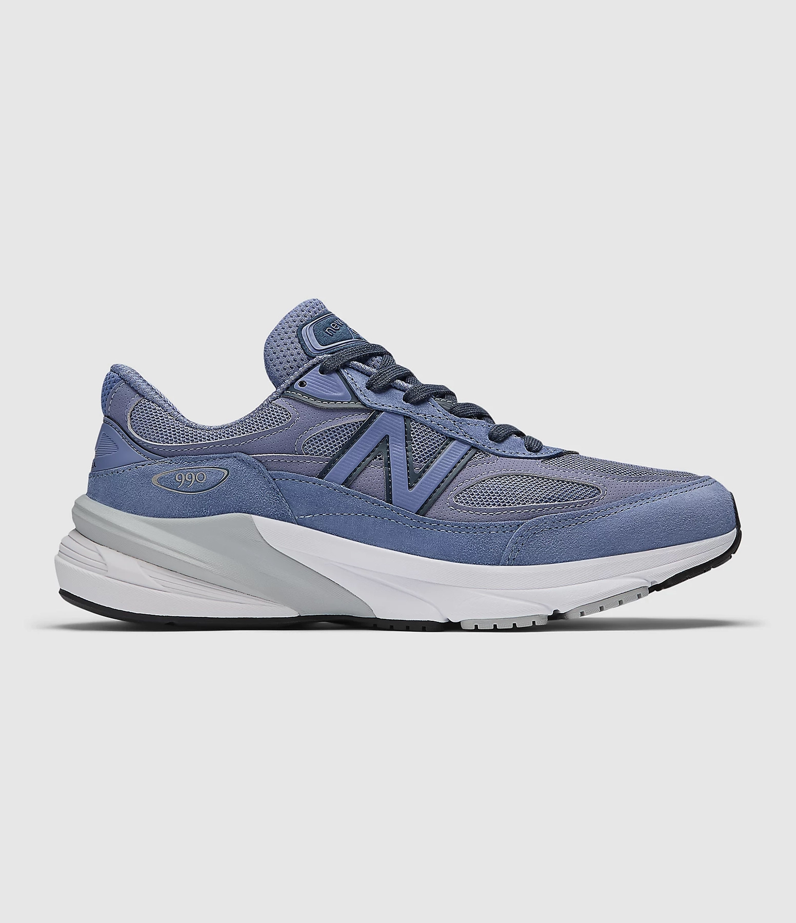 Baskets 990 Cuir Purple