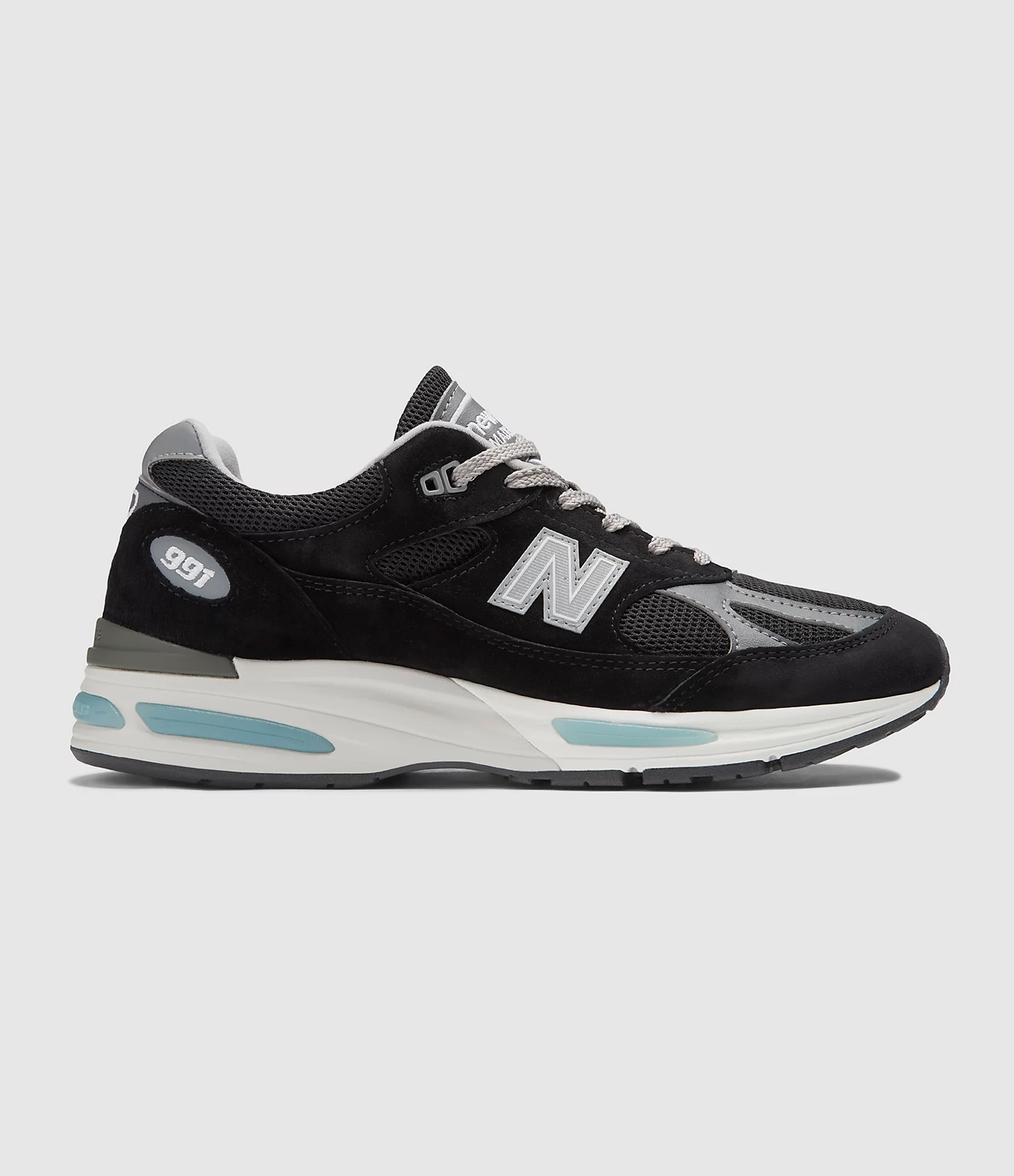 Baskets 991 Suede Noir