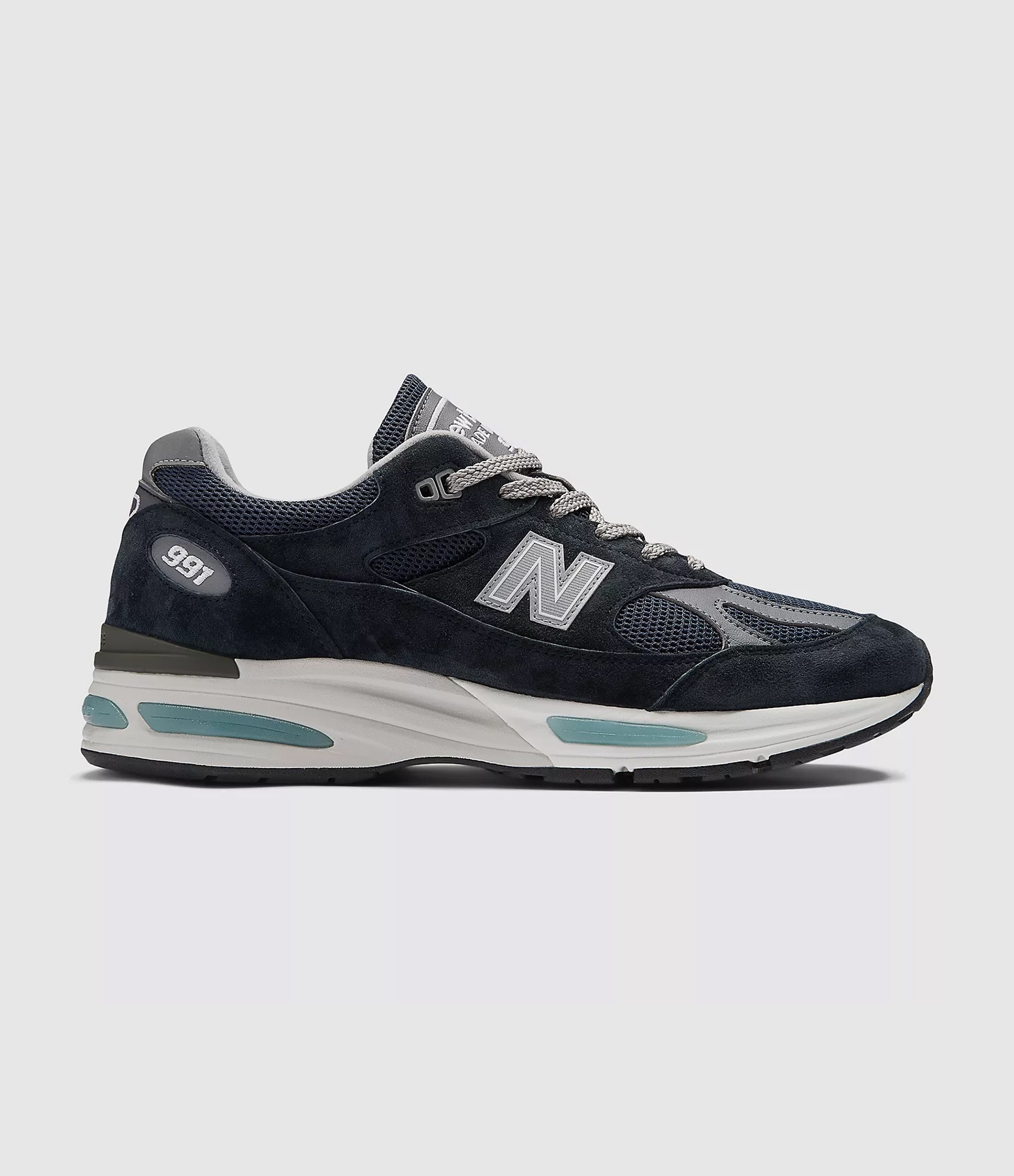 Baskets 991 Suede Dark Navy