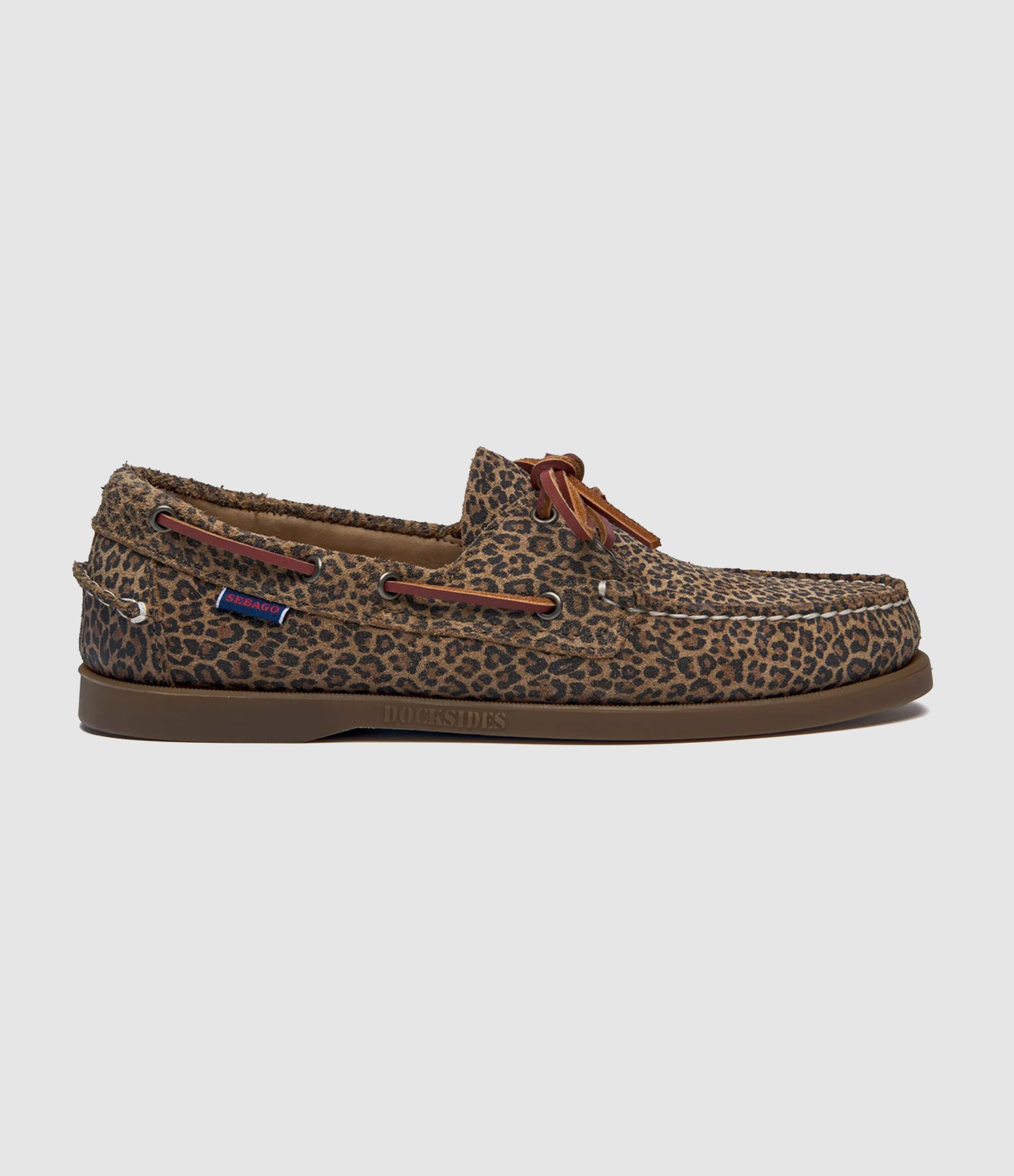 Moccasins Portland Flesh Out Print Woman Brown-Leopard-Gum