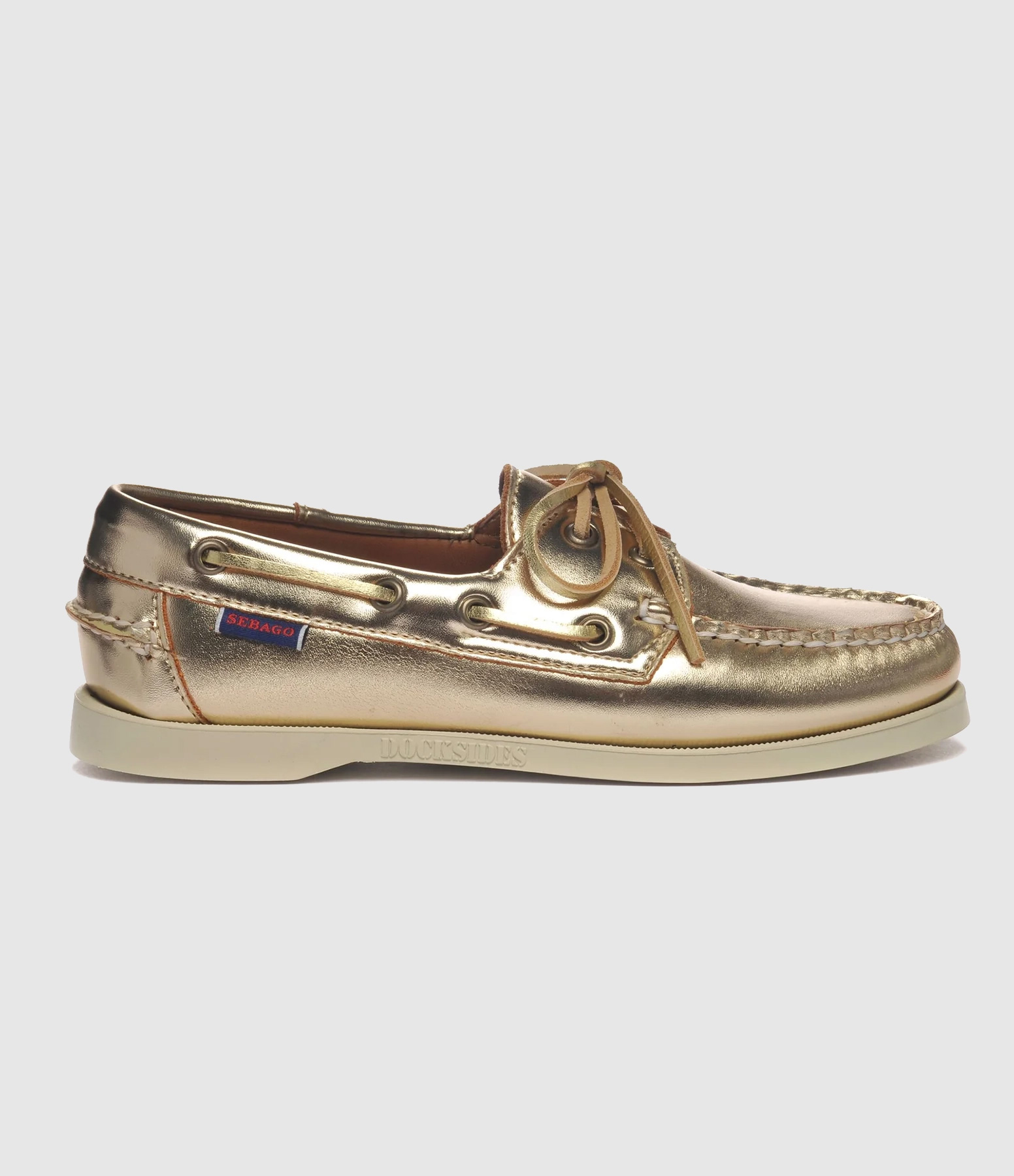 Moccasins Docksides Portland Met Woman Gold