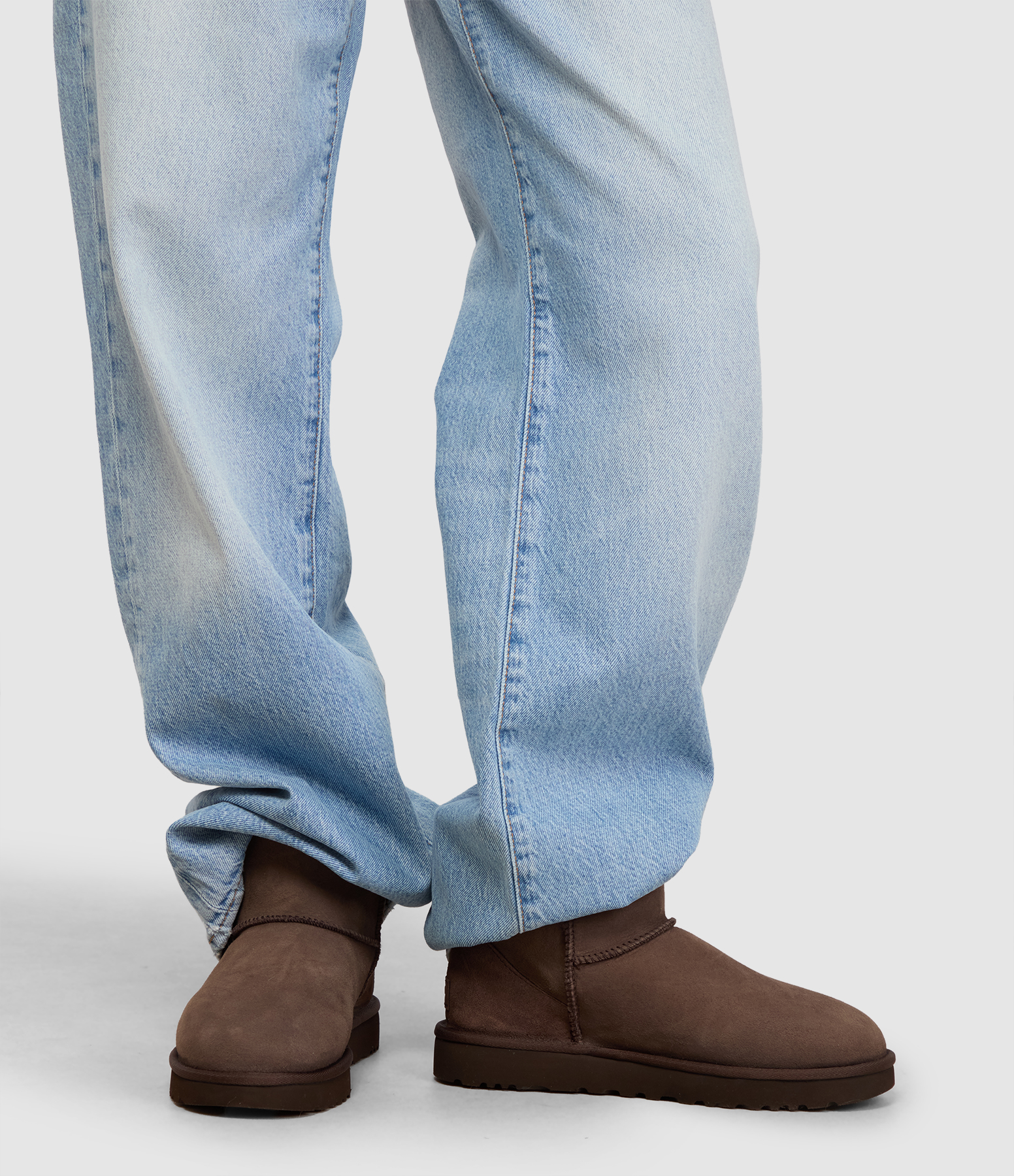 Bottines Classic Mini II Dusted Cocoa