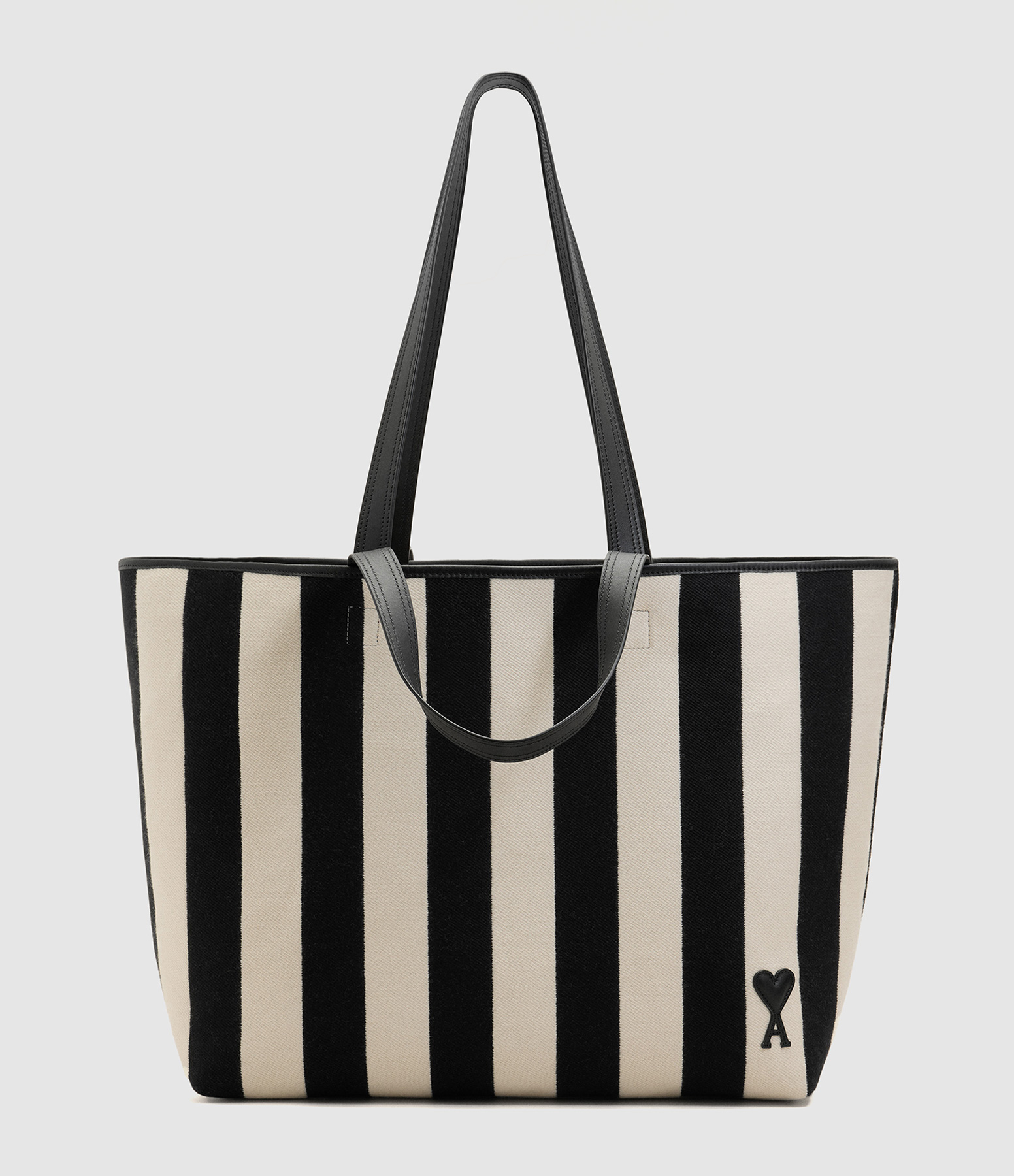 Sac Ami De Cœur Blanc Crème Noir