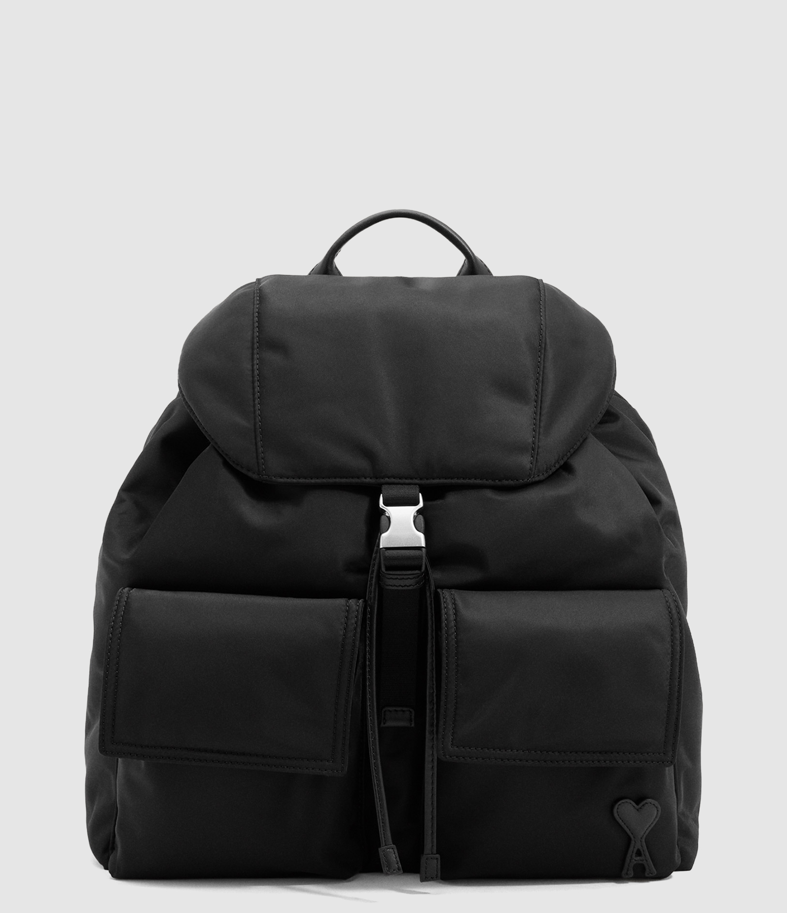 Sac Flap Backpack Marcel Noir