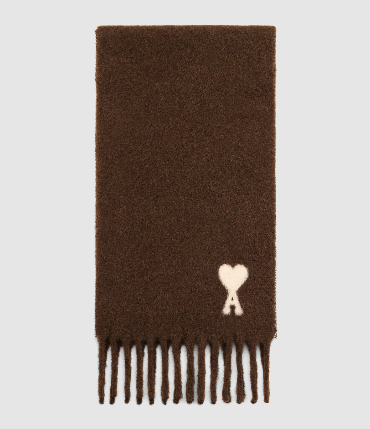 Echarpe Ami De Coeur Marron Chocolat