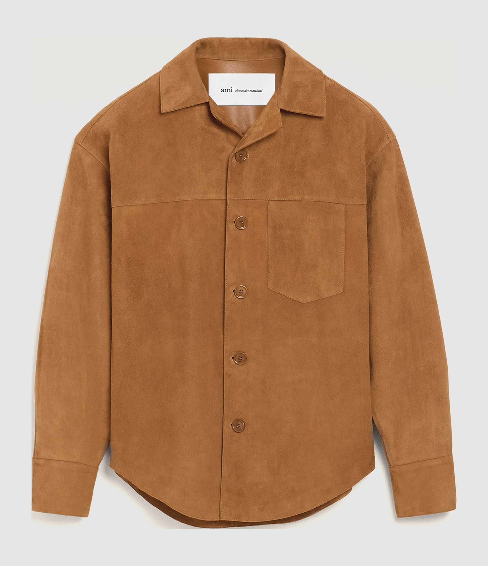 Chemise Buttoned Over Caramel