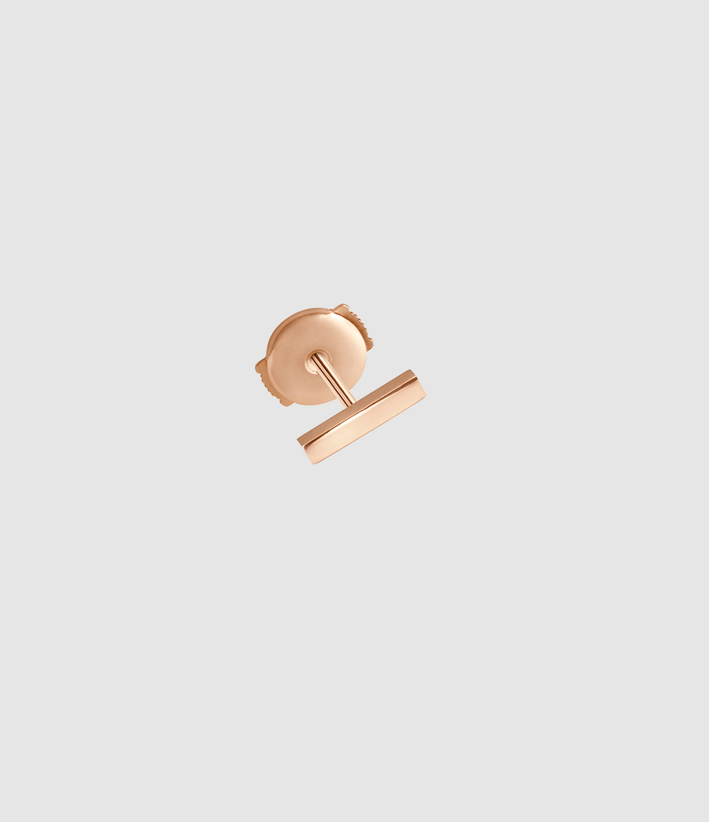 Boucle d'oreille Medellin PM Or Rose (vendue à l'unité)
