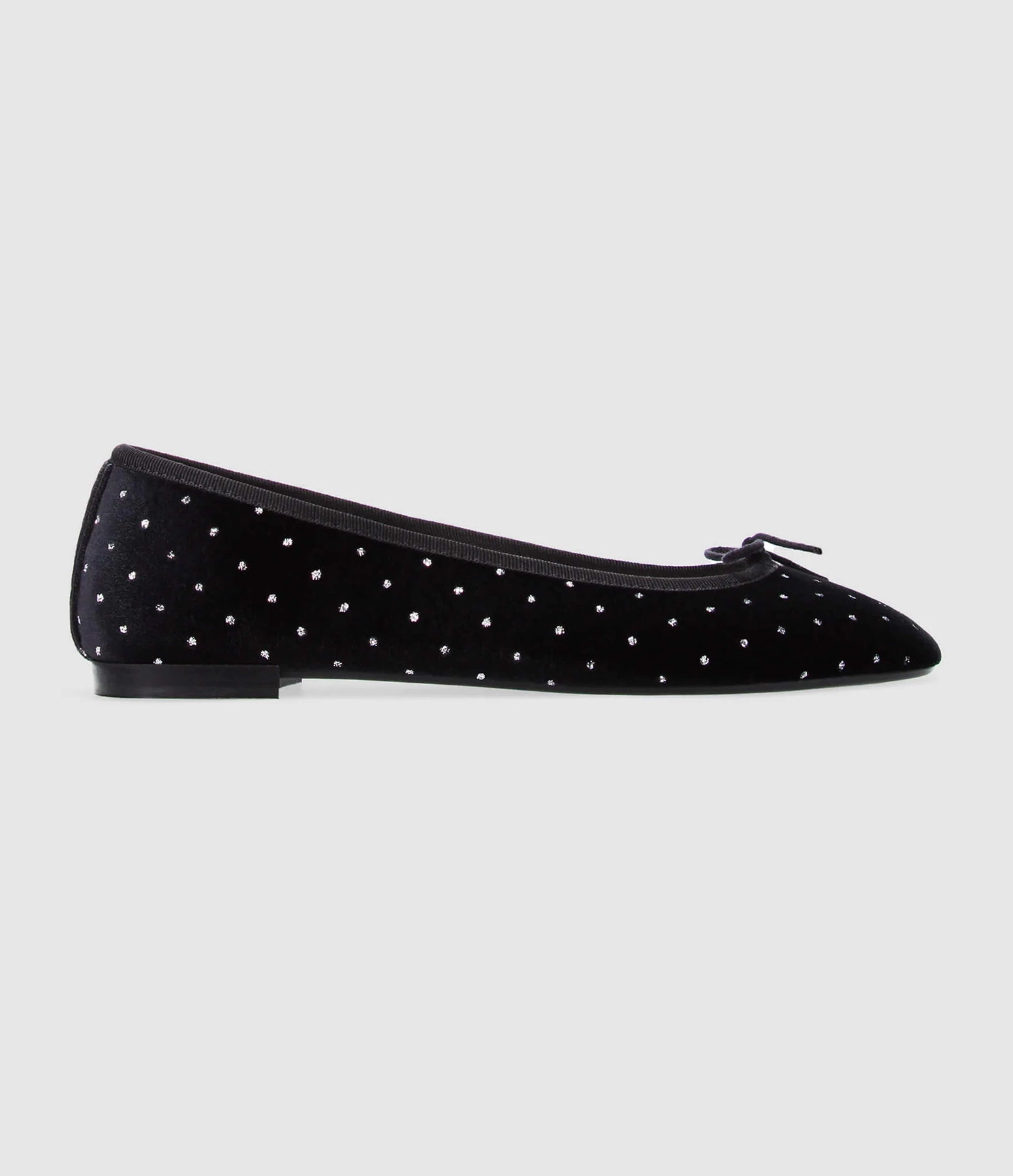 Ballerines Cendrillon Noir Argenté