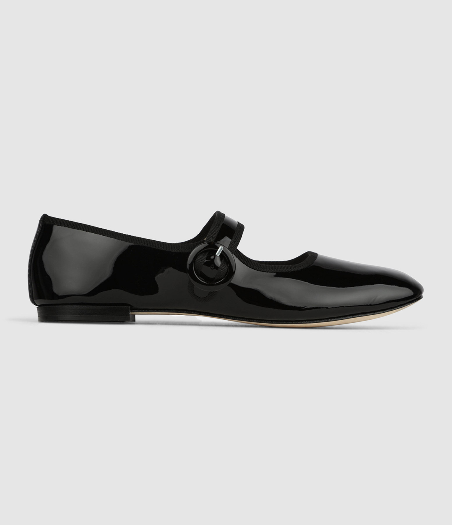 Babies Georgia Bout Carré Noir Verni