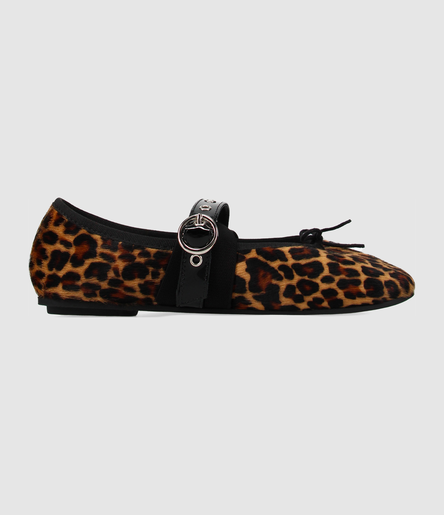 Ballerines Ballet Twist Babies Noir Leopard