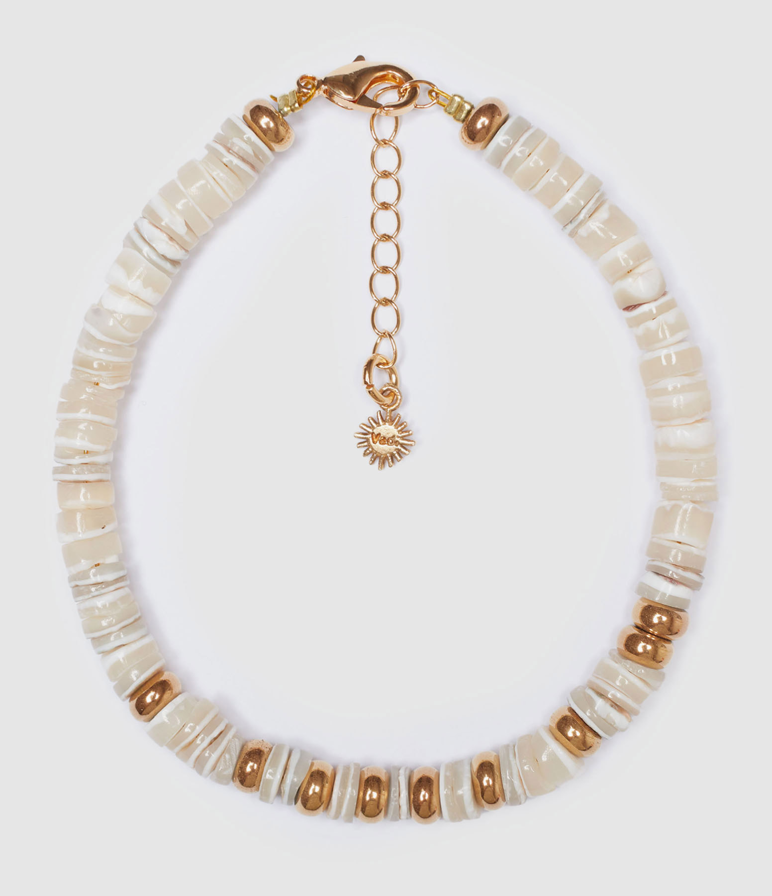Bracelet de Cheville Blanc