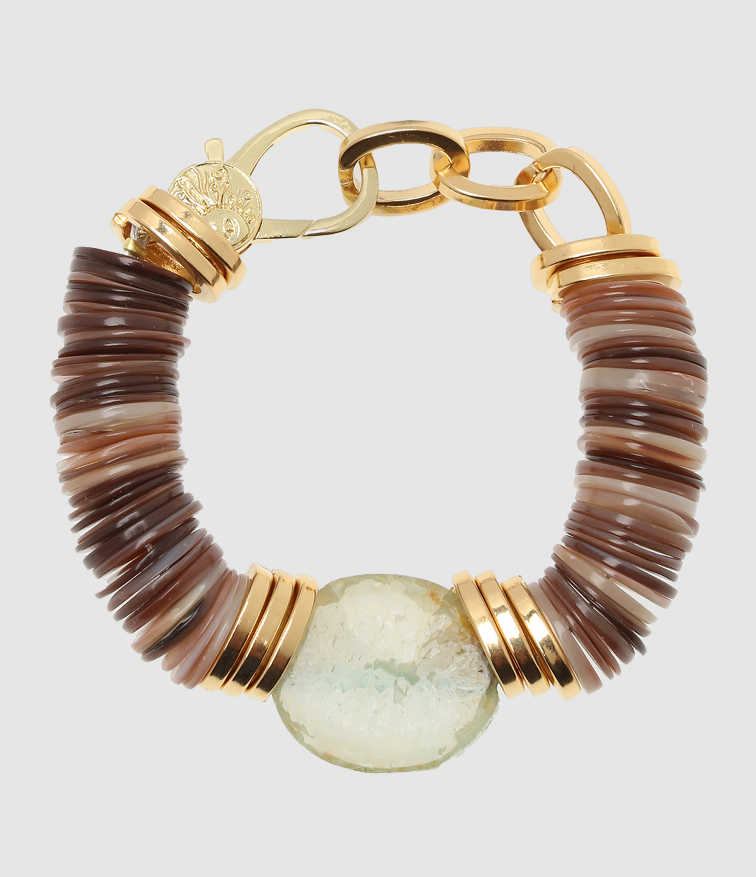 Bracelet Amalfi Coquillage Marron