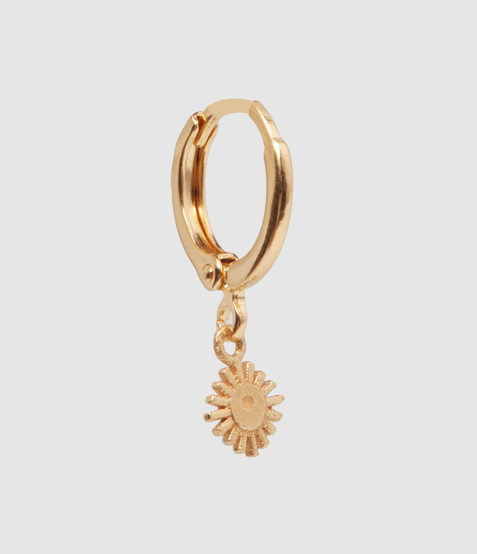 Boucle d'oreille Soleil Doré (vendue à l'unité)