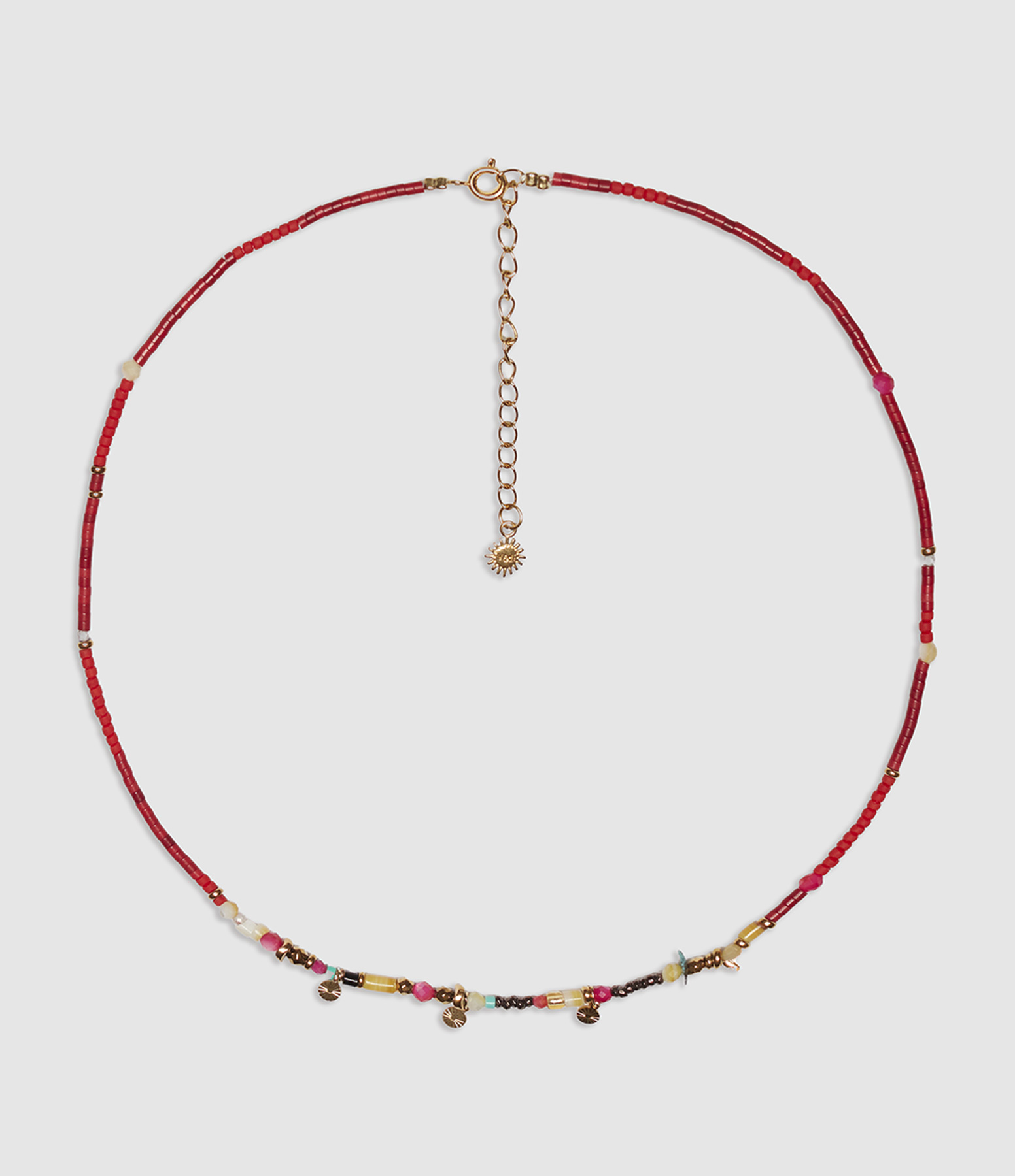 Collier Palerme Rouge