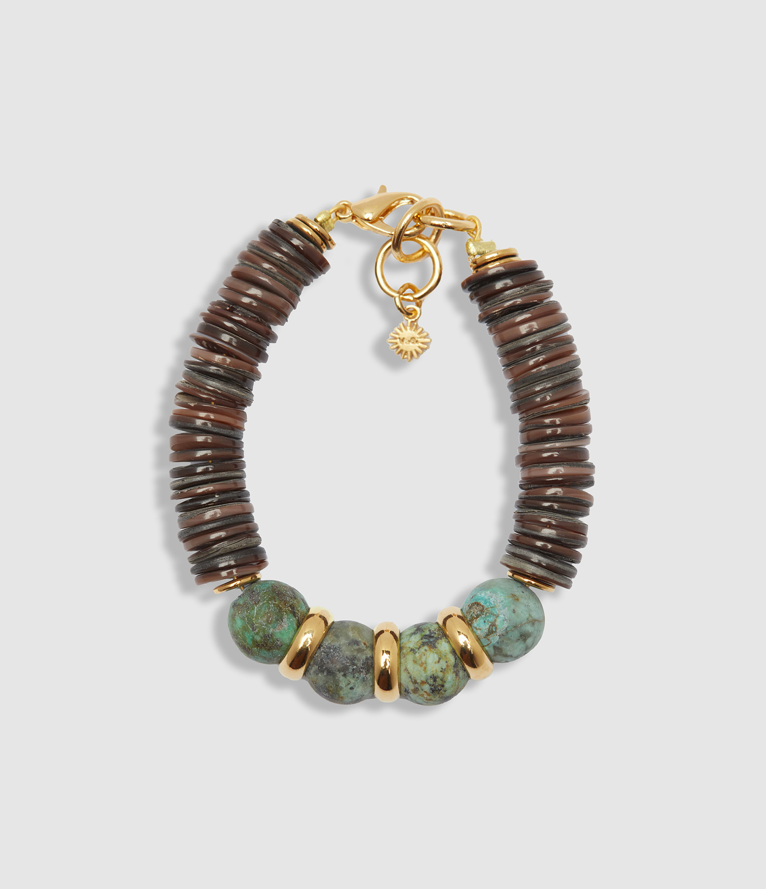 Bracelet Robinson Marron