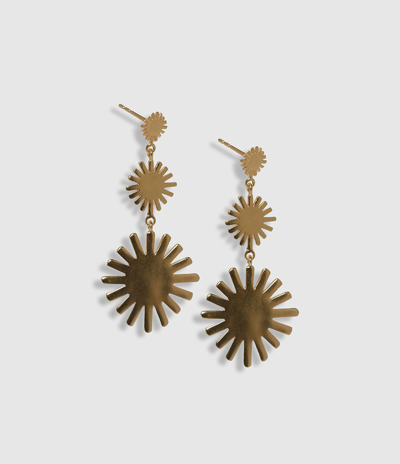 Boucles d'oreilles Stella Doré