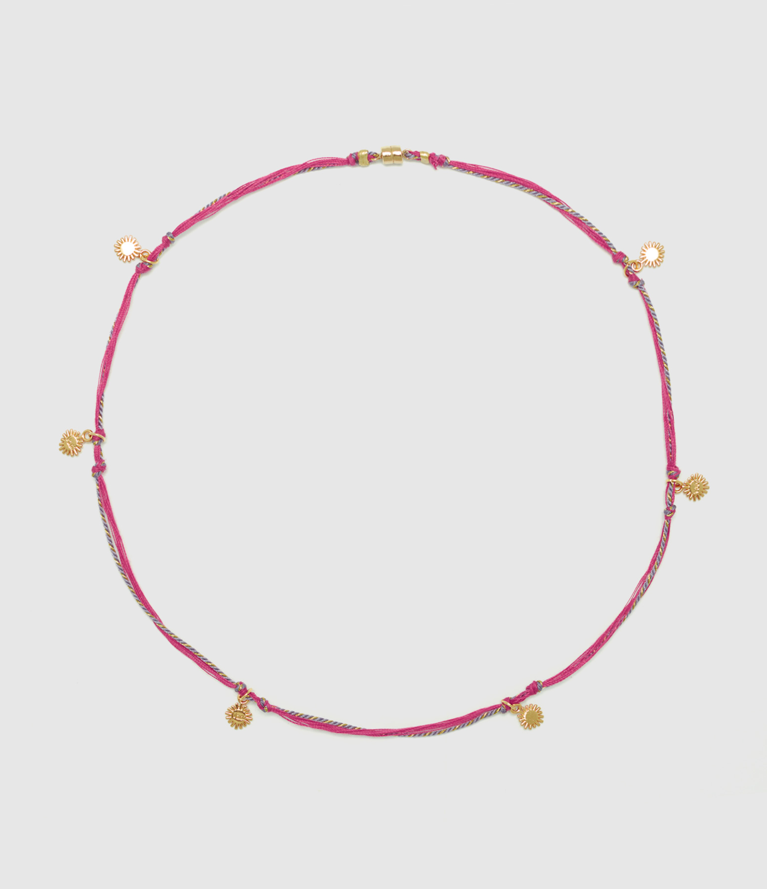 Collier Sole Fuchsia