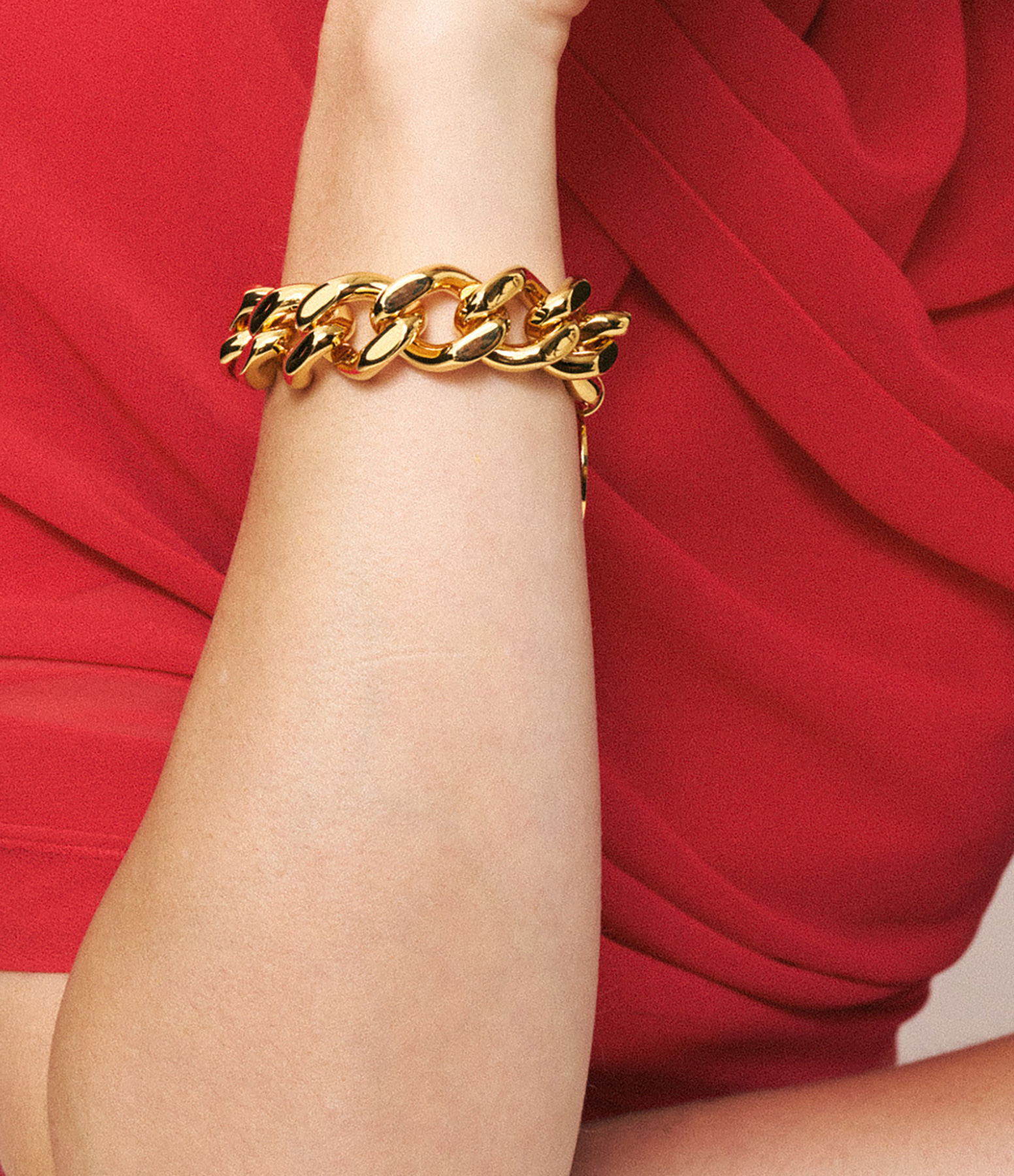 Bracelet Mini Flat Chain Gold