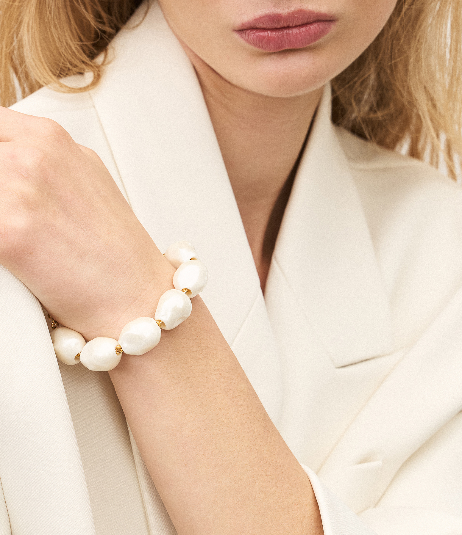 Bracelet Organic Pearl Pearl