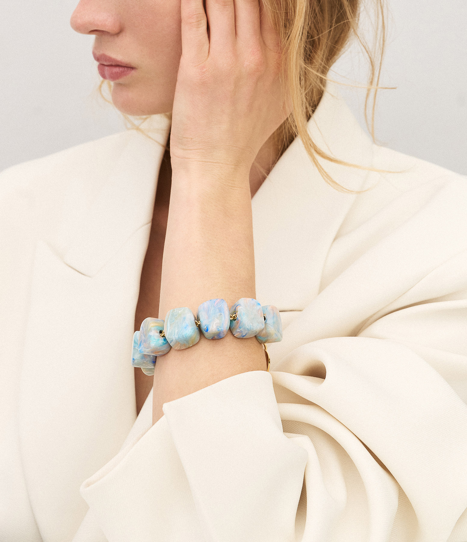 Bracelet Organic Shaped Sea Wave