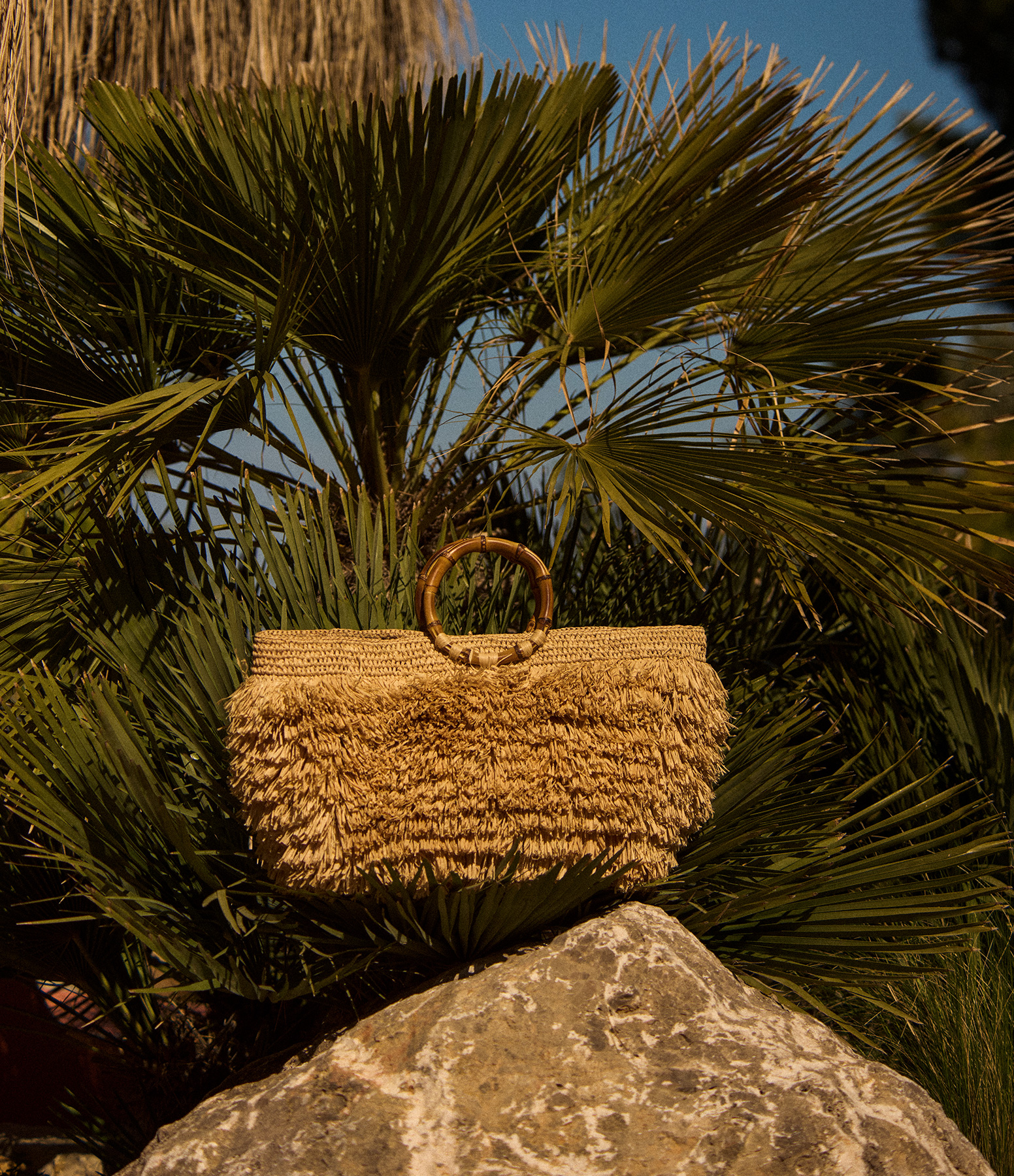 Panier Raphia Naturel, Capsule Deià