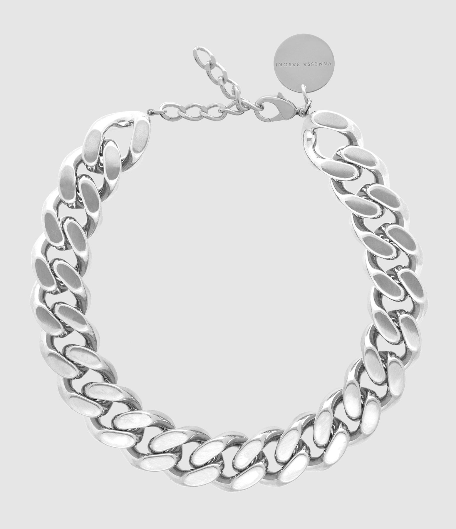 Collier Flat Chain Silver