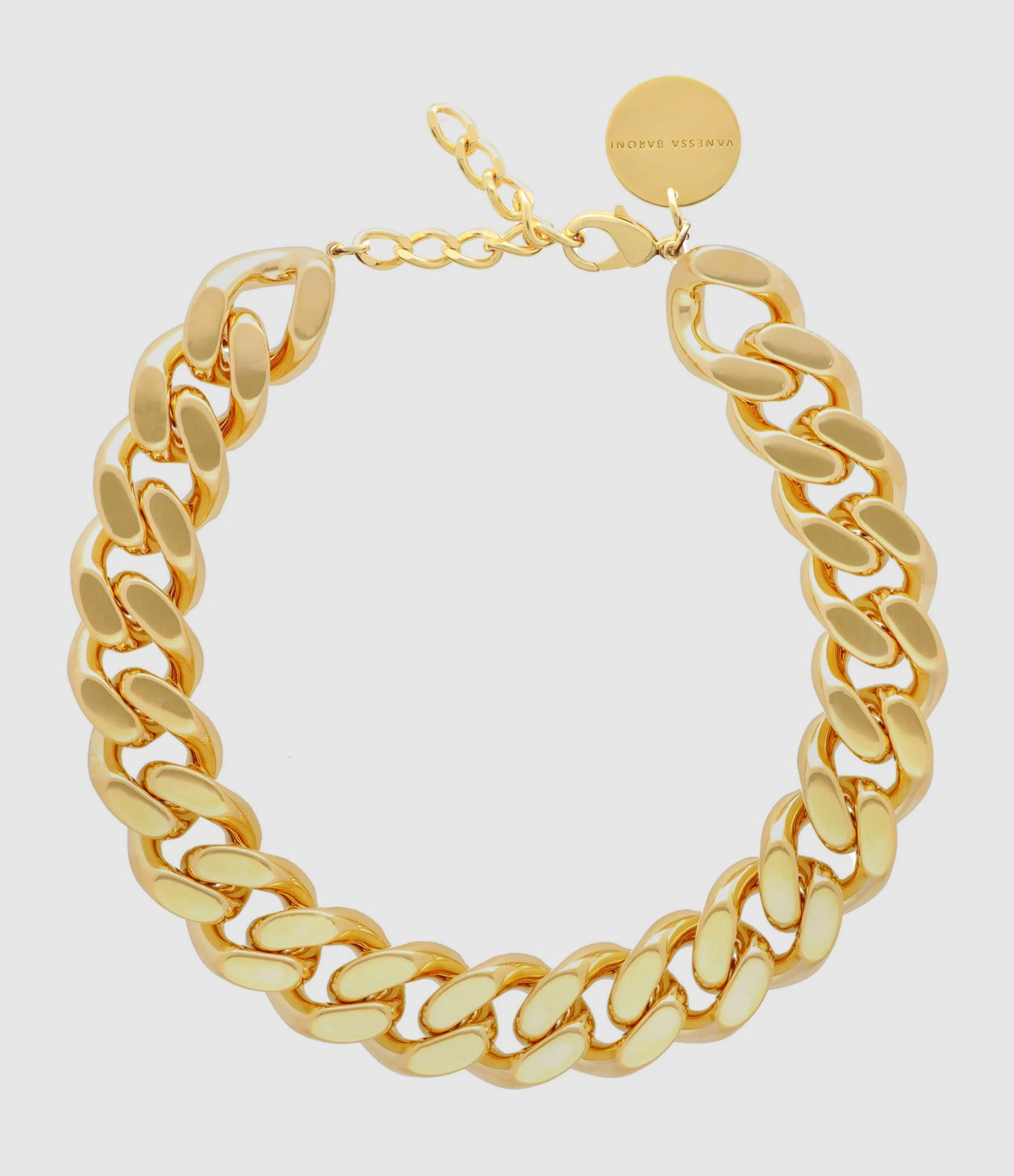 Collier Flat Chain Gold