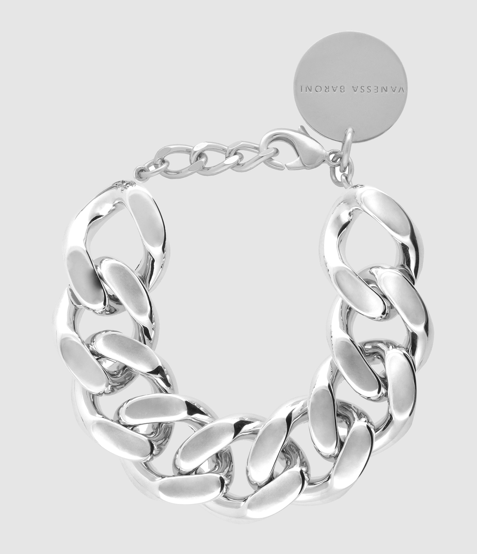 Bracelet Flat Chain Silver