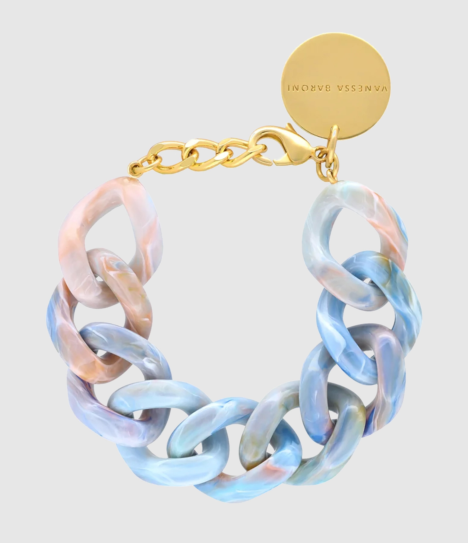 Bracelet Flat Chain Sea Wave