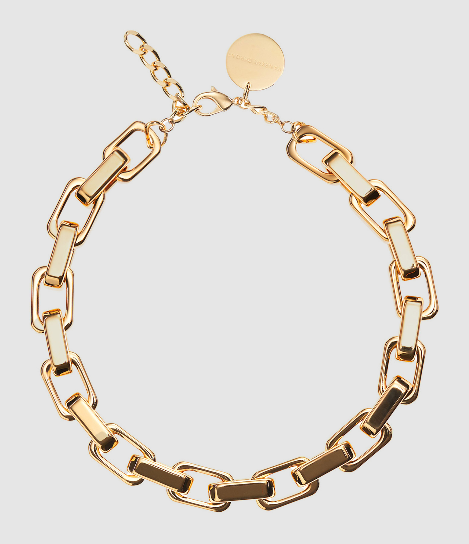 Collier Tank Doré