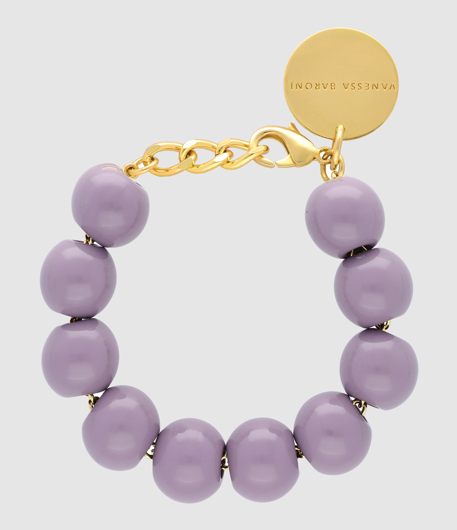 Bracelet Beads Lavendel
