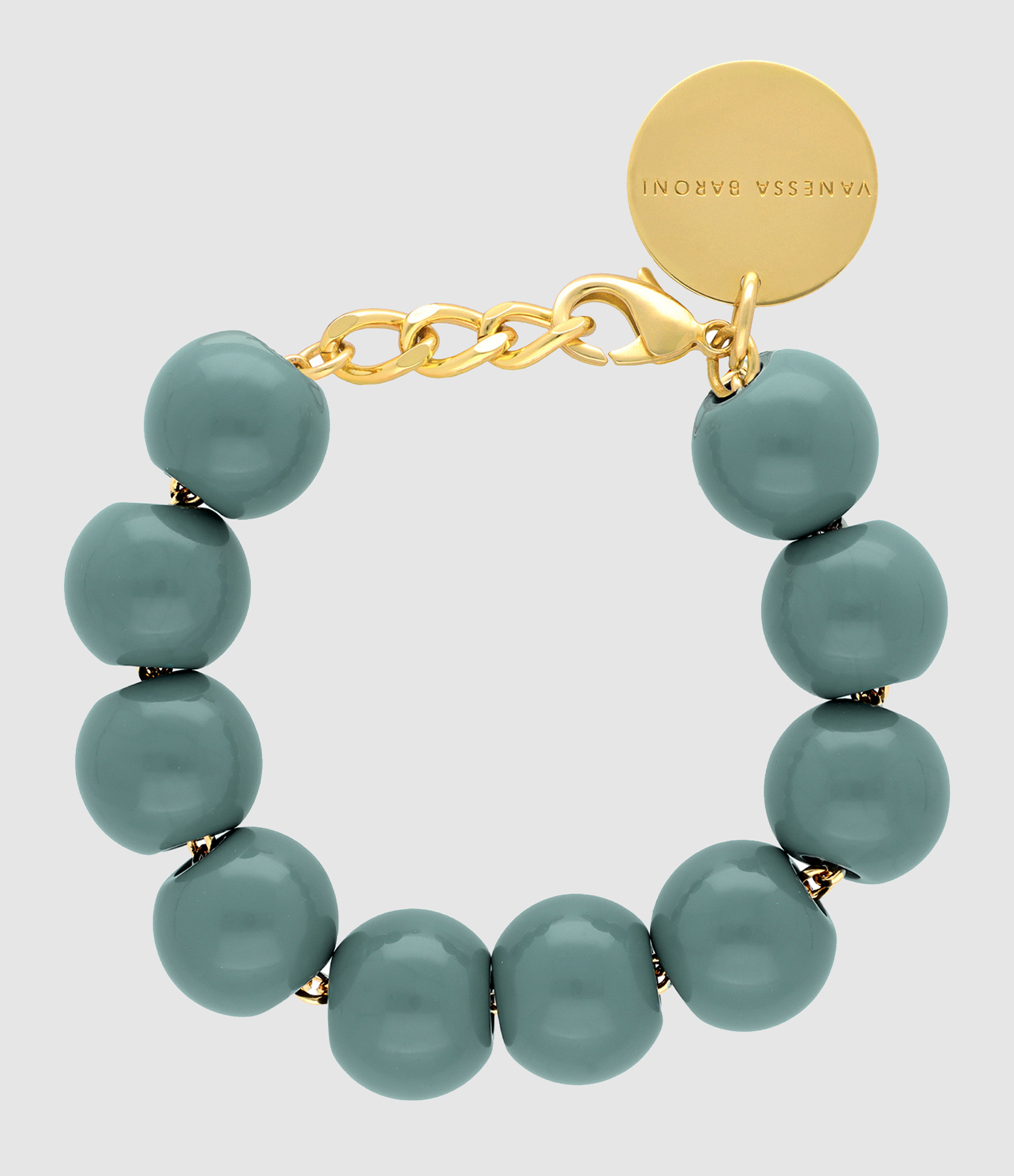 Bracelet Beads Winter Mint
