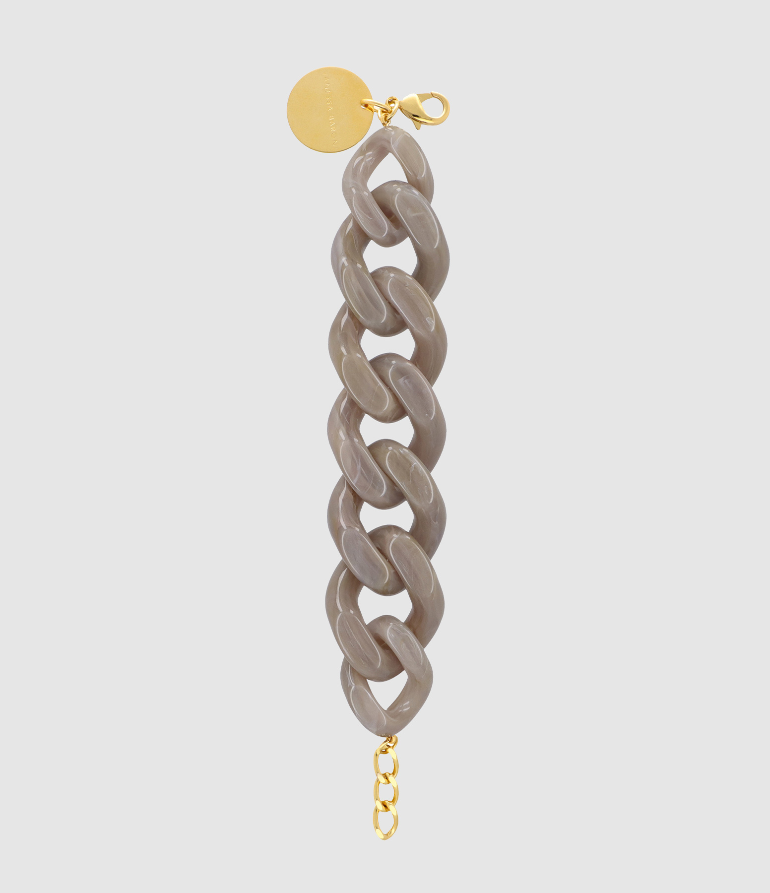Bracelet Giant Greige Marble