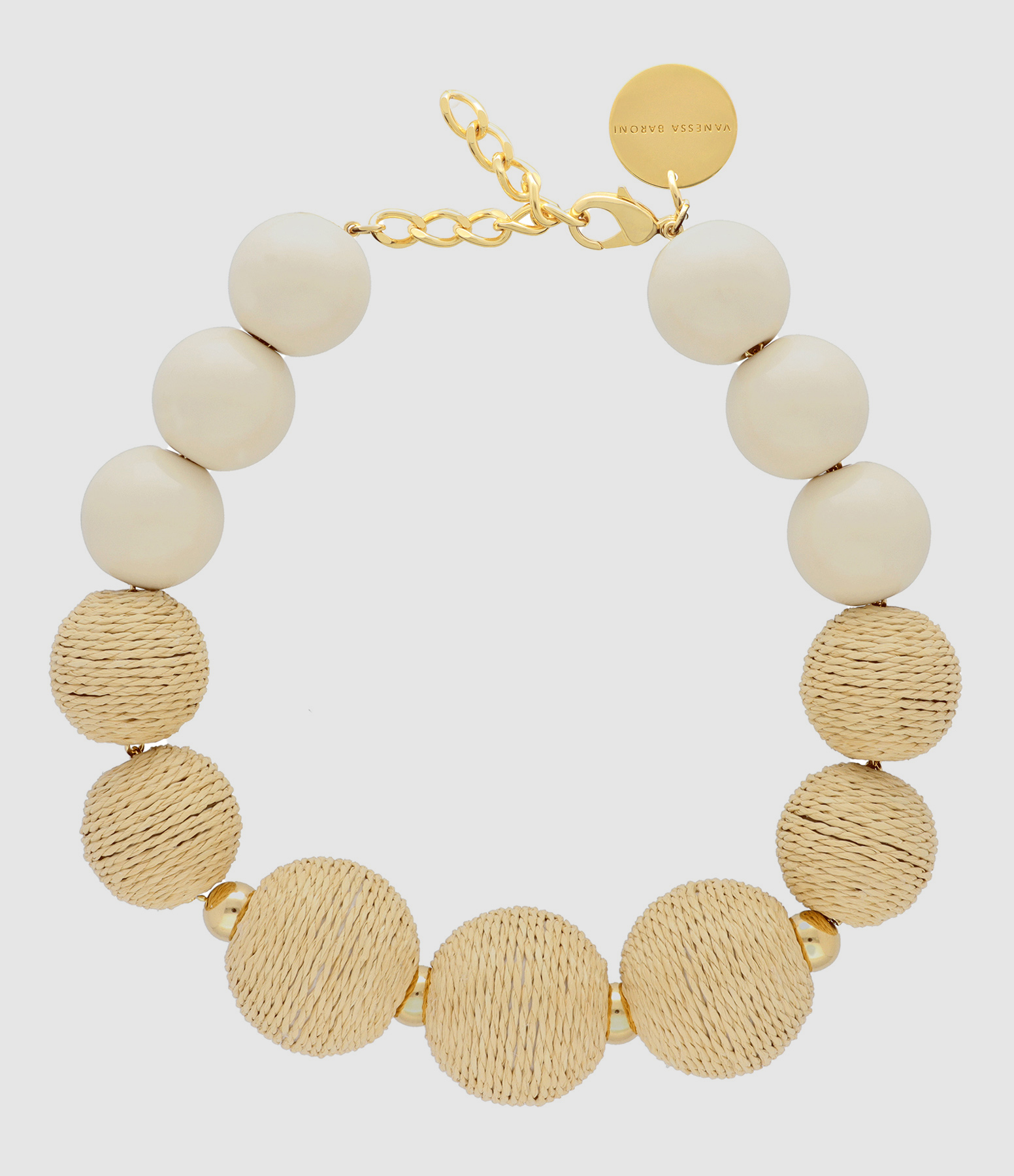 Collier Bast Crème