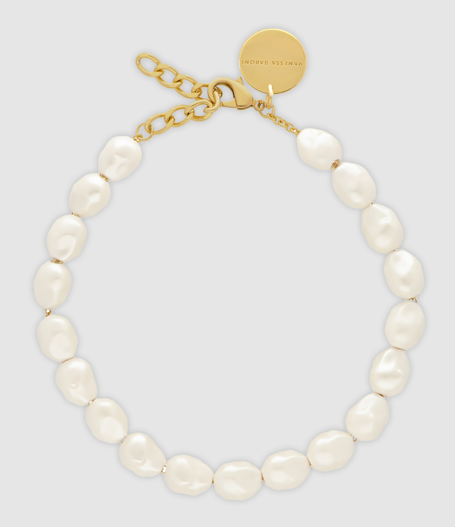 Collier Organic Pearl Short Pearl