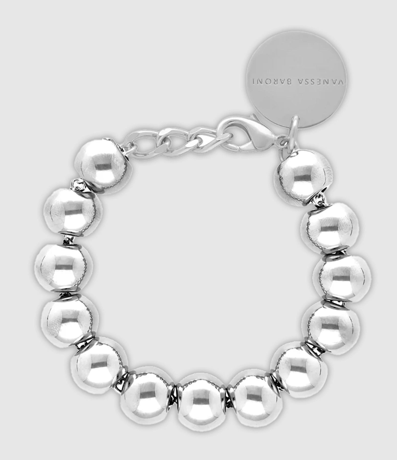 Vanessa Baroni Mini Beads Flex Bracelet Mocha  Mouse main image 1